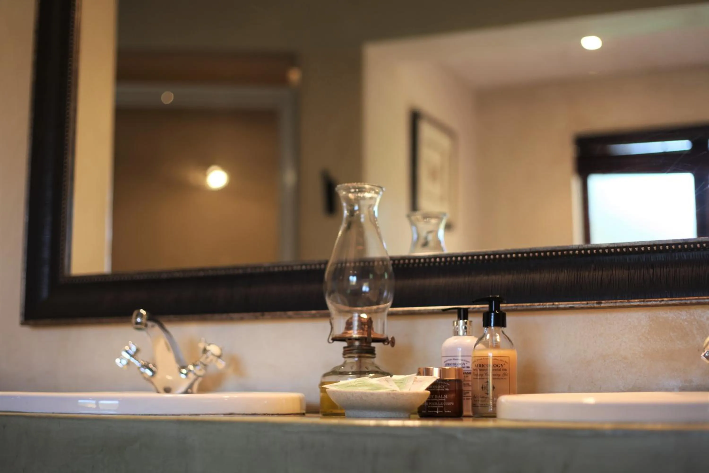 Bathroom in Ivory Wilderness River Rock Lodge