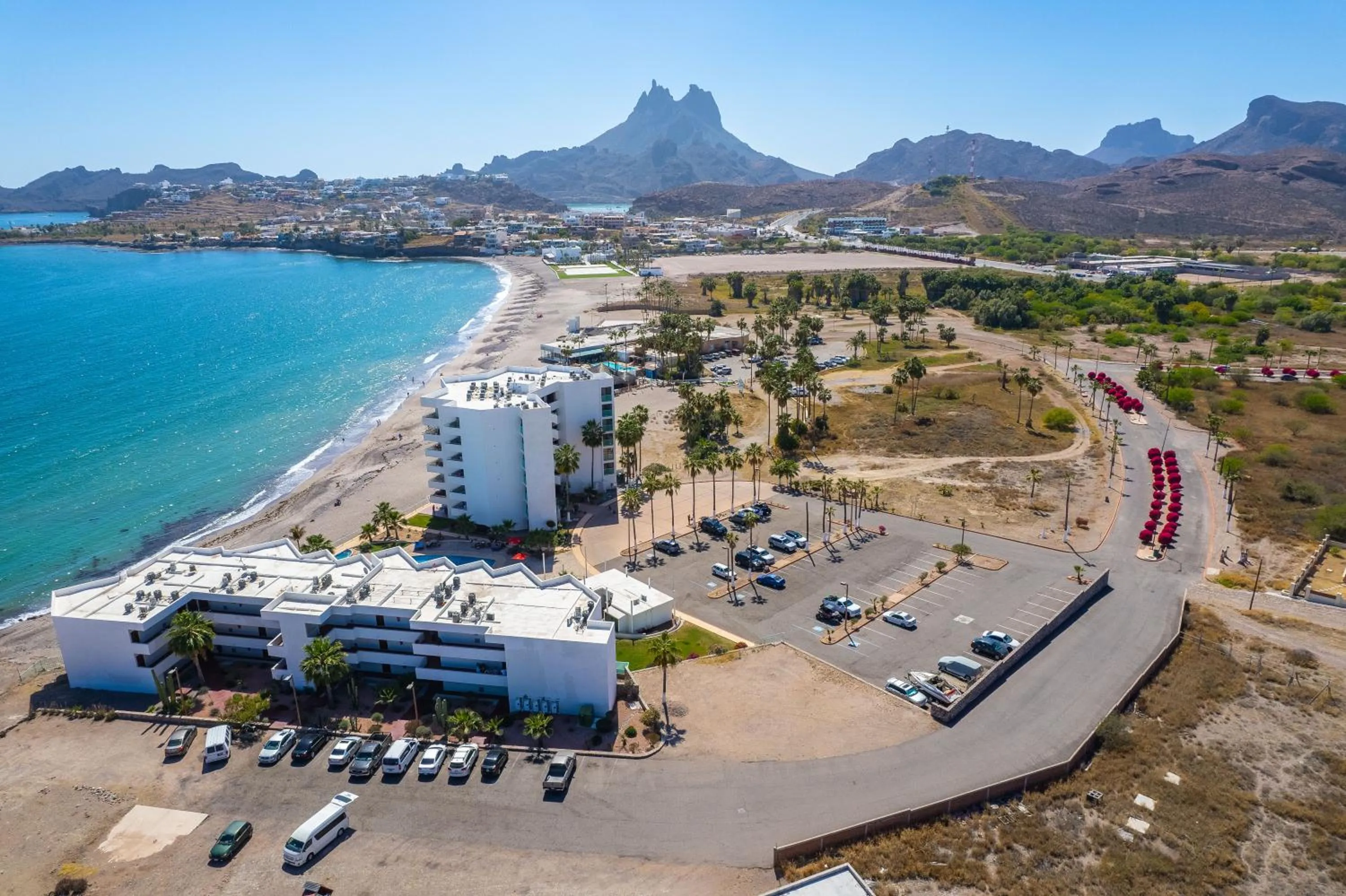 Bird's eye view in Condominios San Carlos