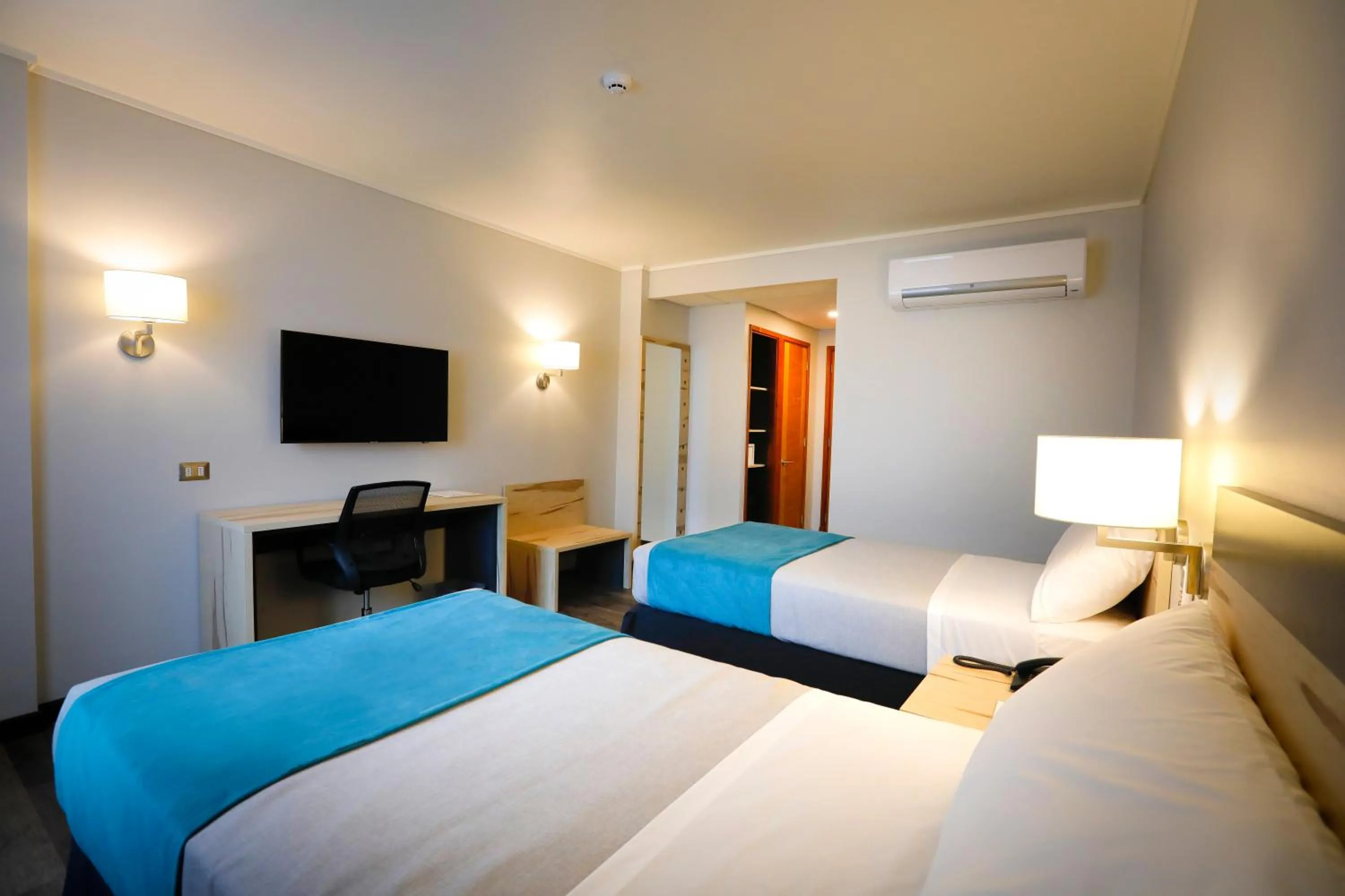 Bed in Hotel Diego de Almagro Viña del Mar