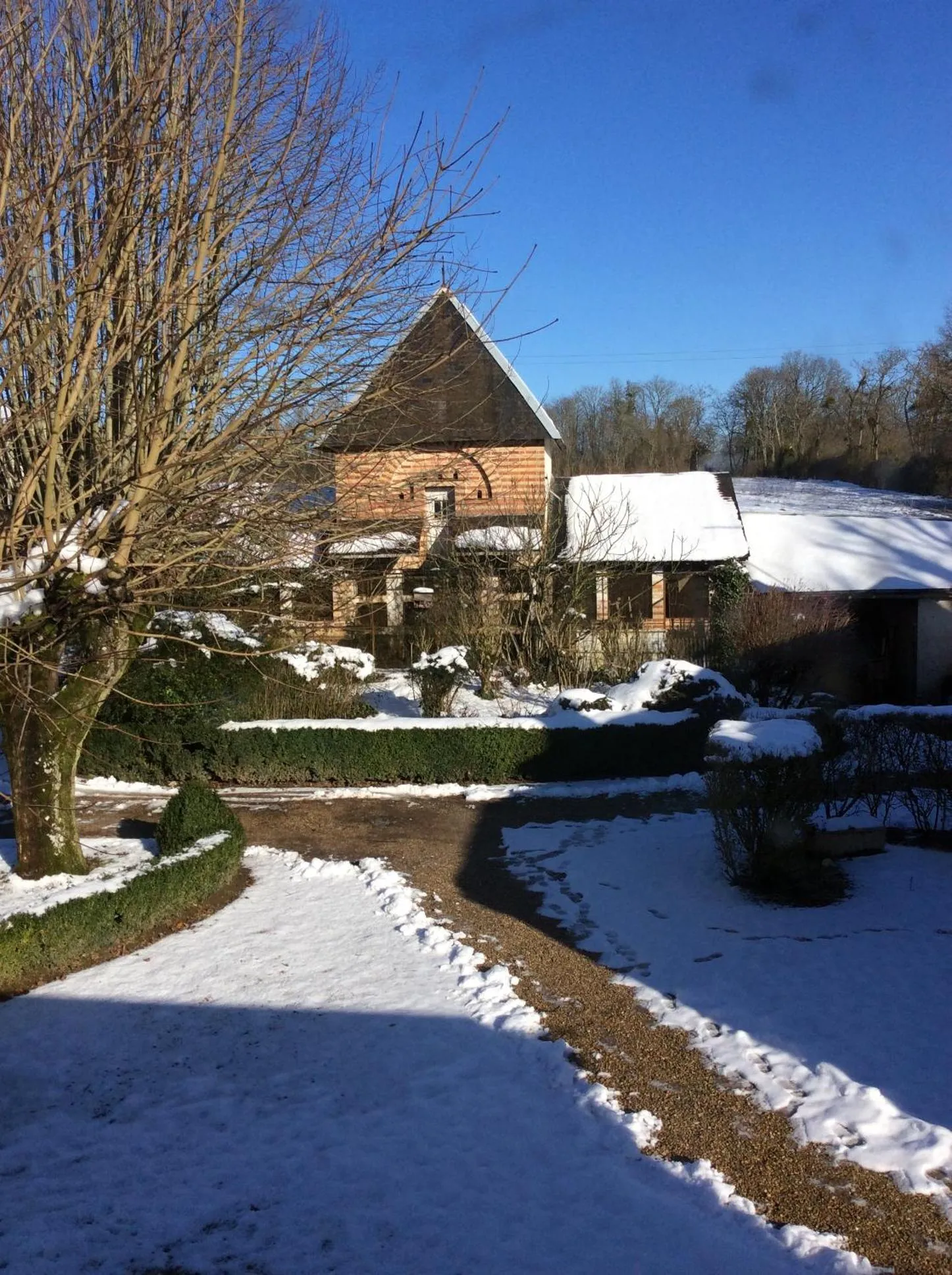 Garden in Au Bonheur Dupré B&B