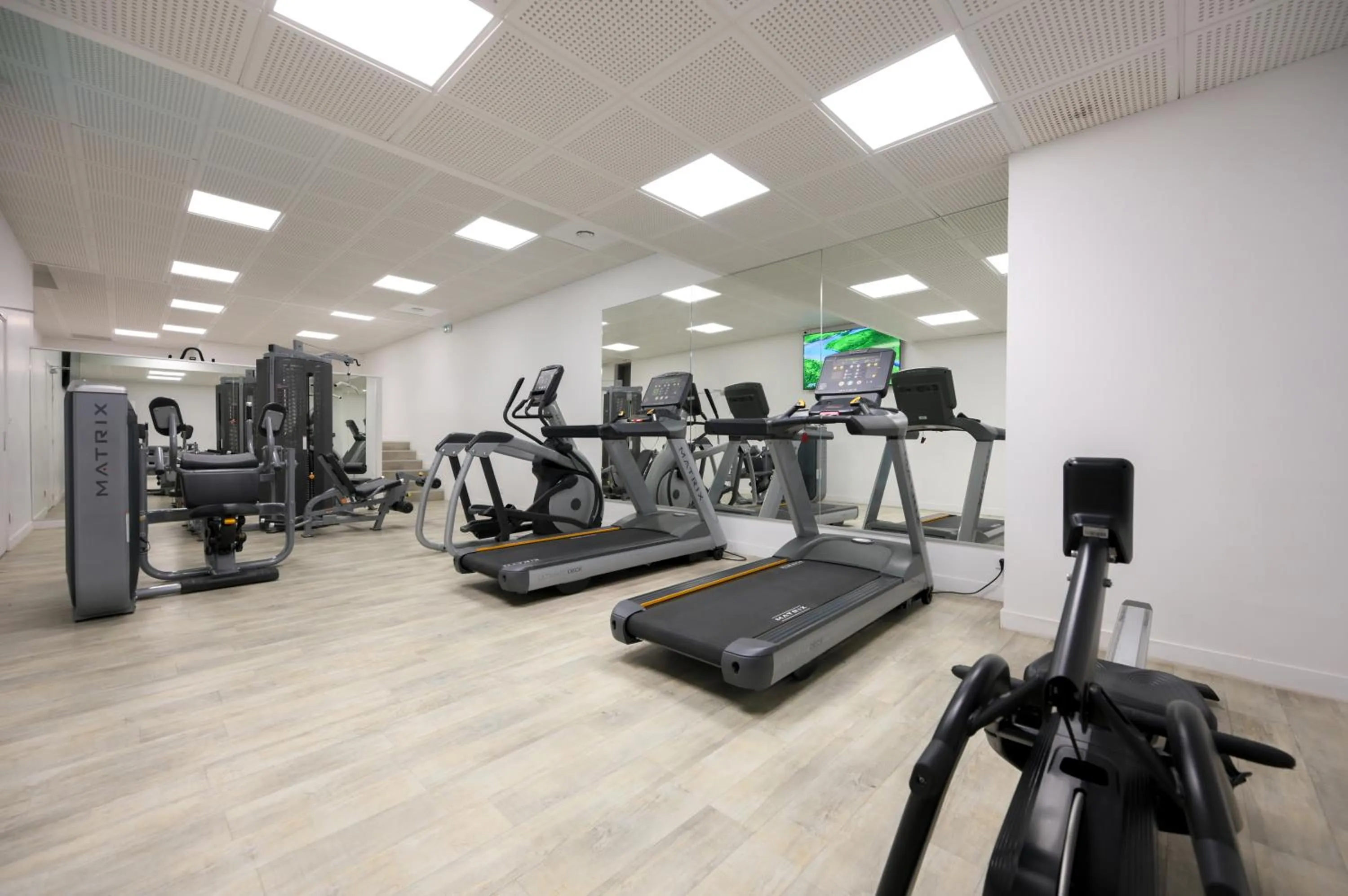 Fitness centre/facilities in Nemea Appart Hotel So Cloud Lyon Gare Part-Dieu