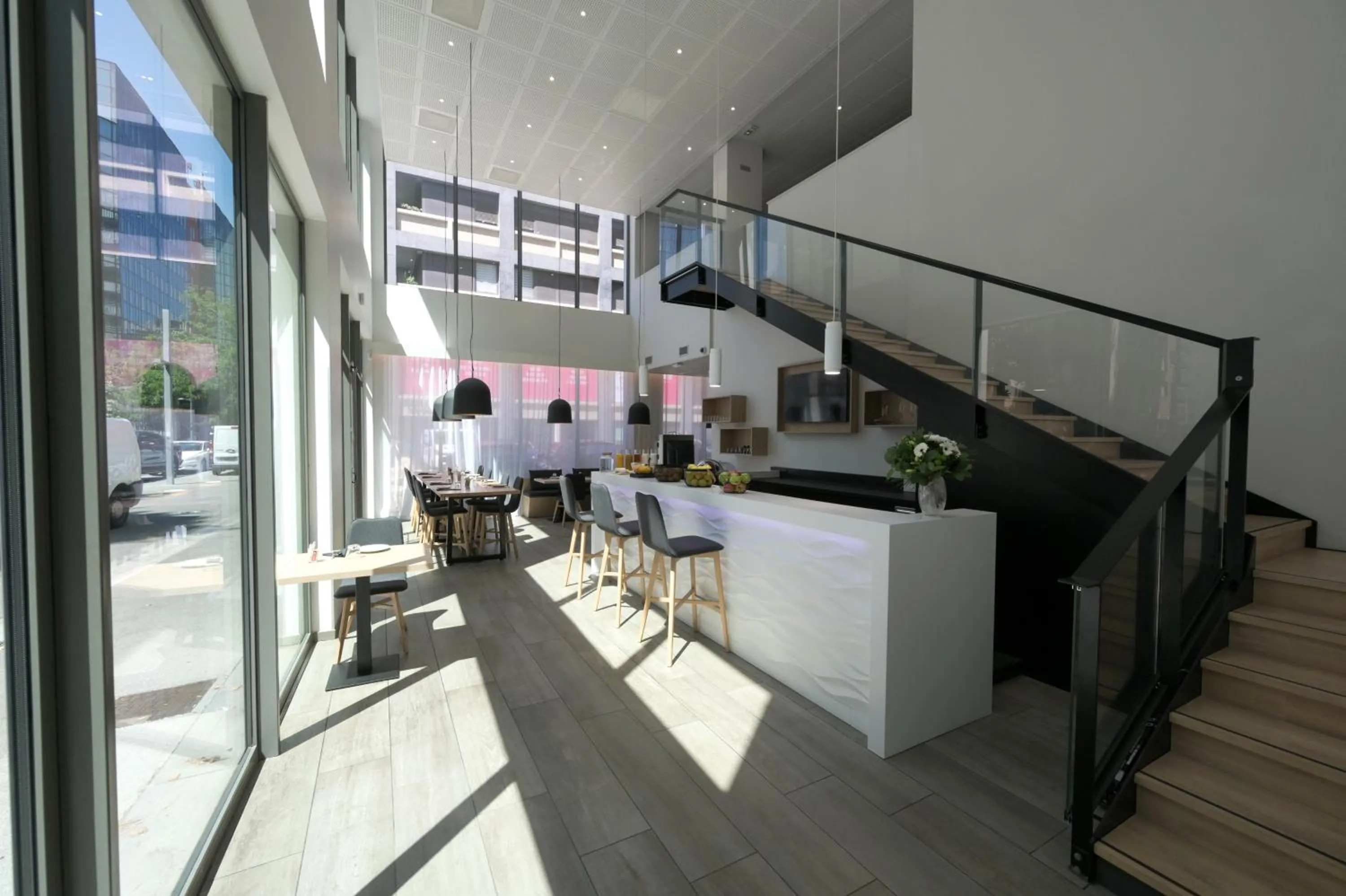 Buffet breakfast in Nemea Appart Hotel So Cloud Lyon Gare Part-Dieu