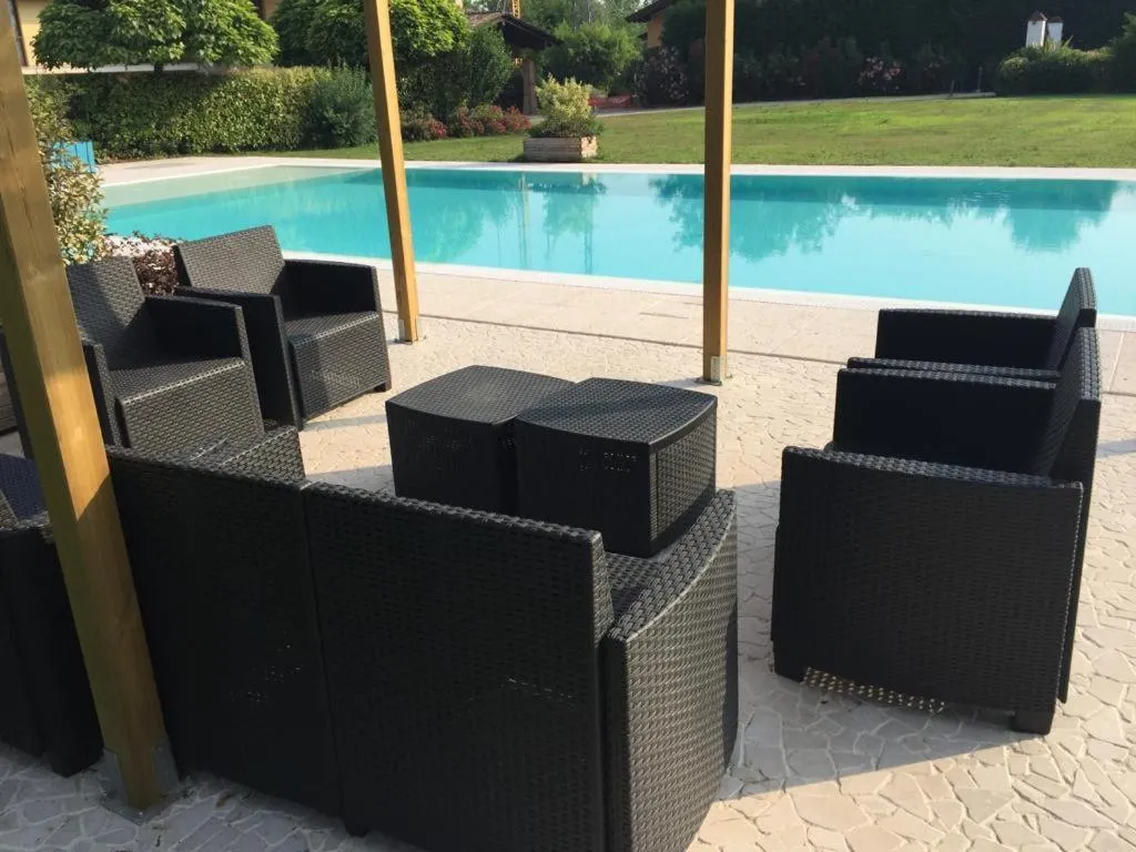 Patio in B&B Al Mulino