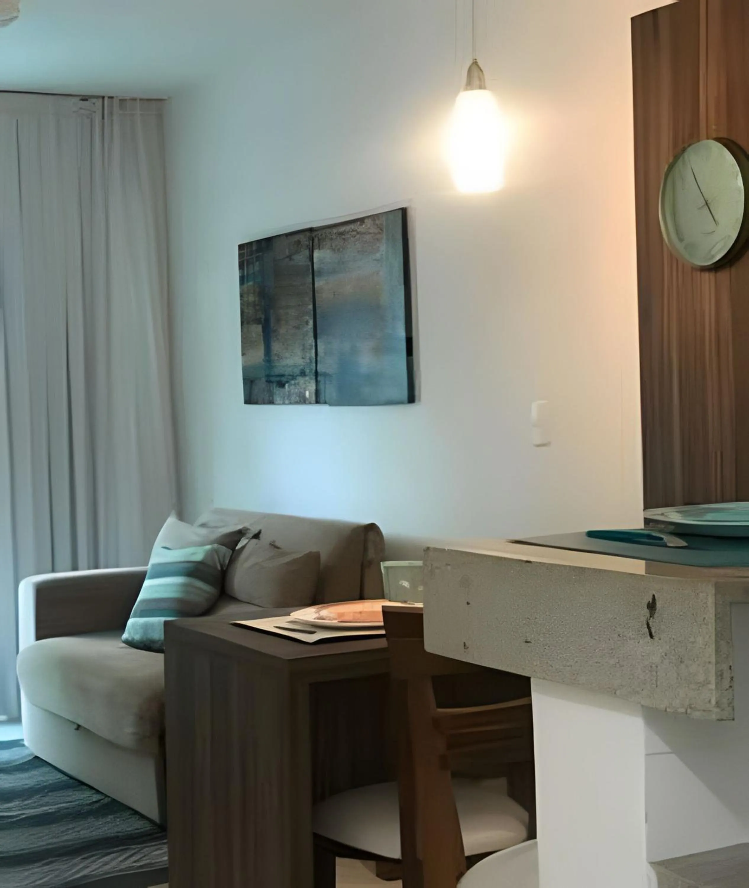 Living room in Flat Mandai Cabo Frio