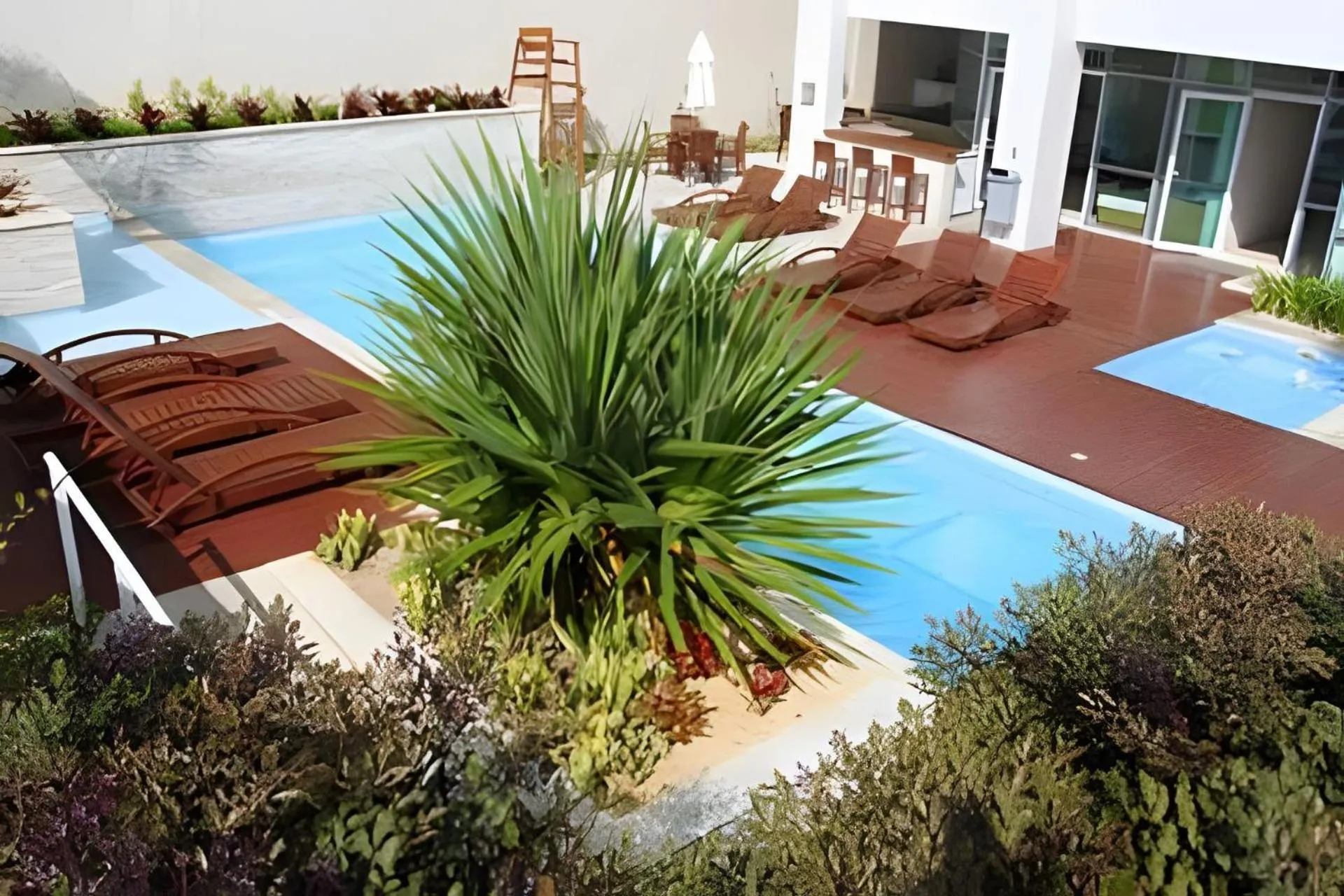 Swimming pool in Flat Mandai Cabo Frio