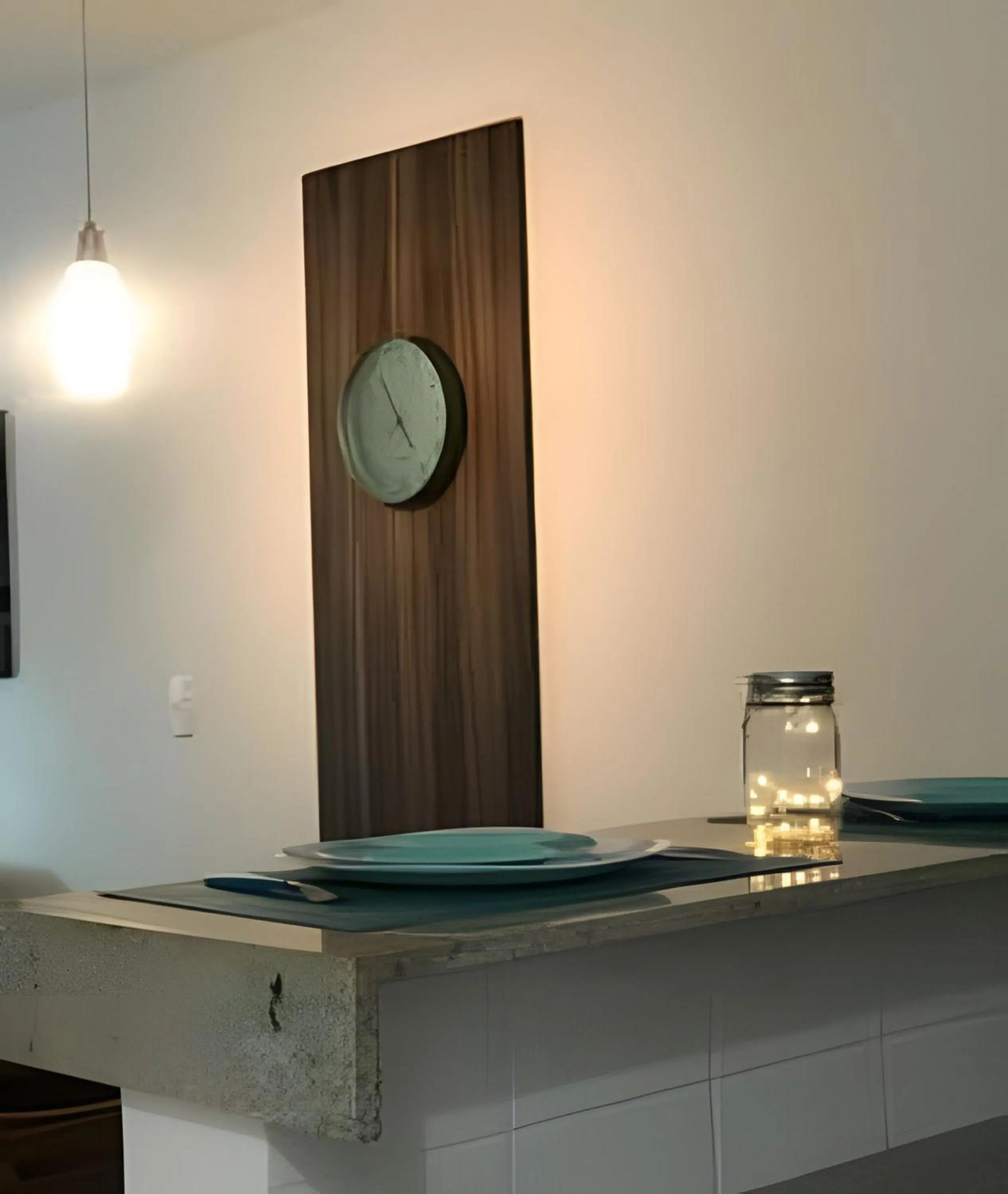 Decorative detail in Flat Mandai Cabo Frio