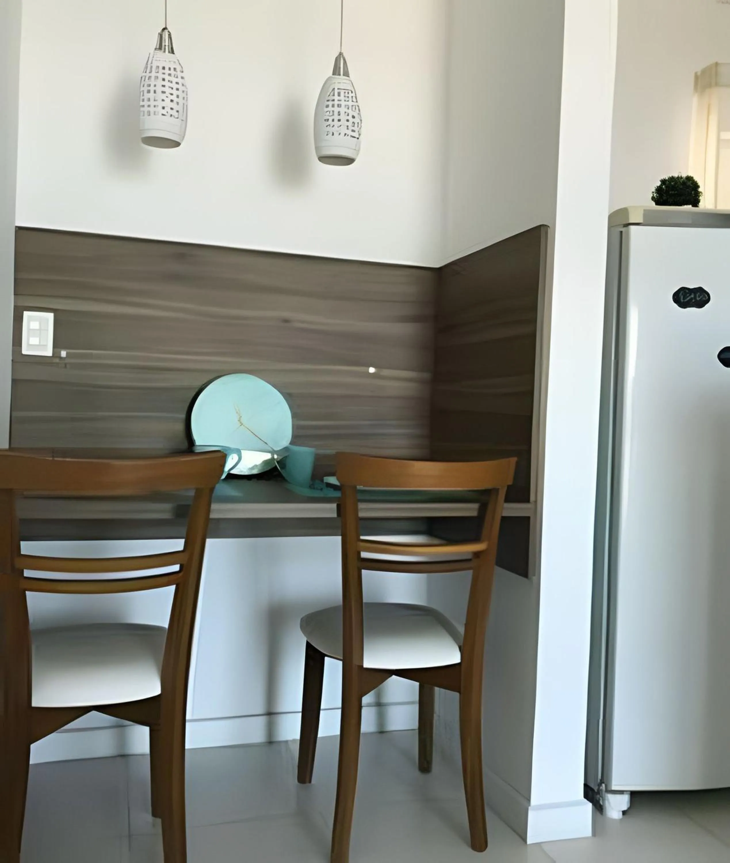 Decorative detail in Flat Mandai Cabo Frio