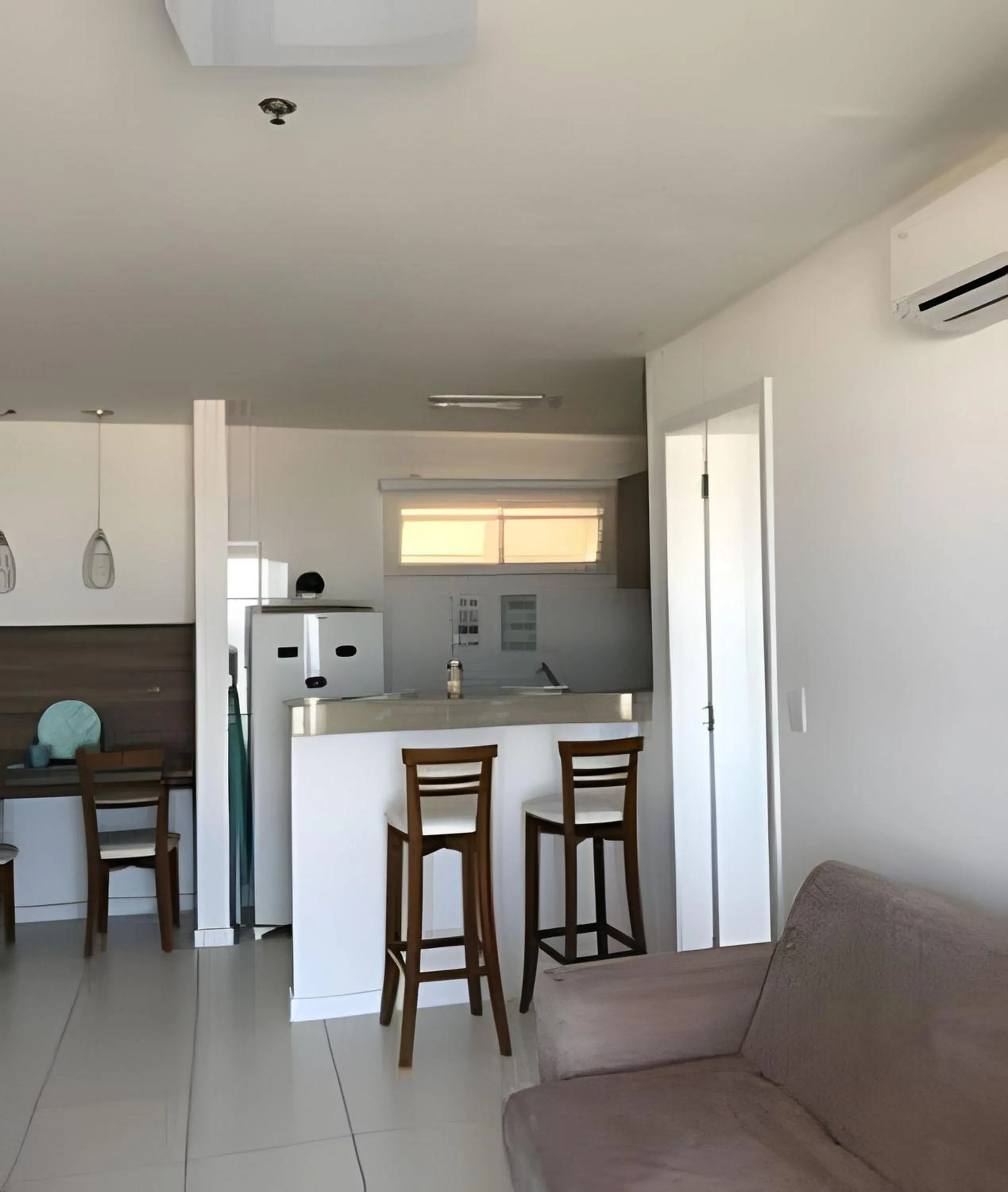 Living room in Flat Mandai Cabo Frio