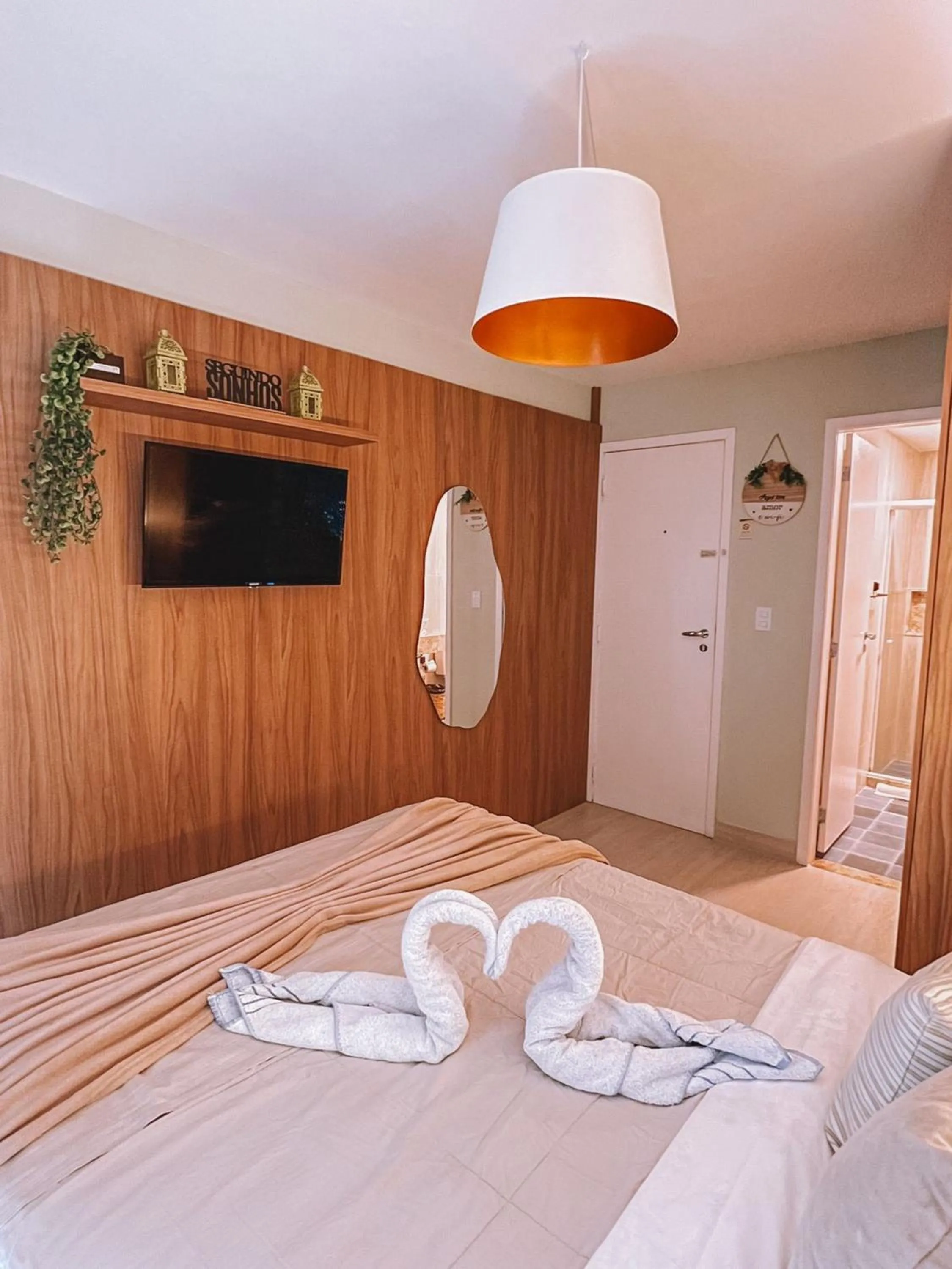 Bedroom, Bed in Flat Mandai Cabo Frio