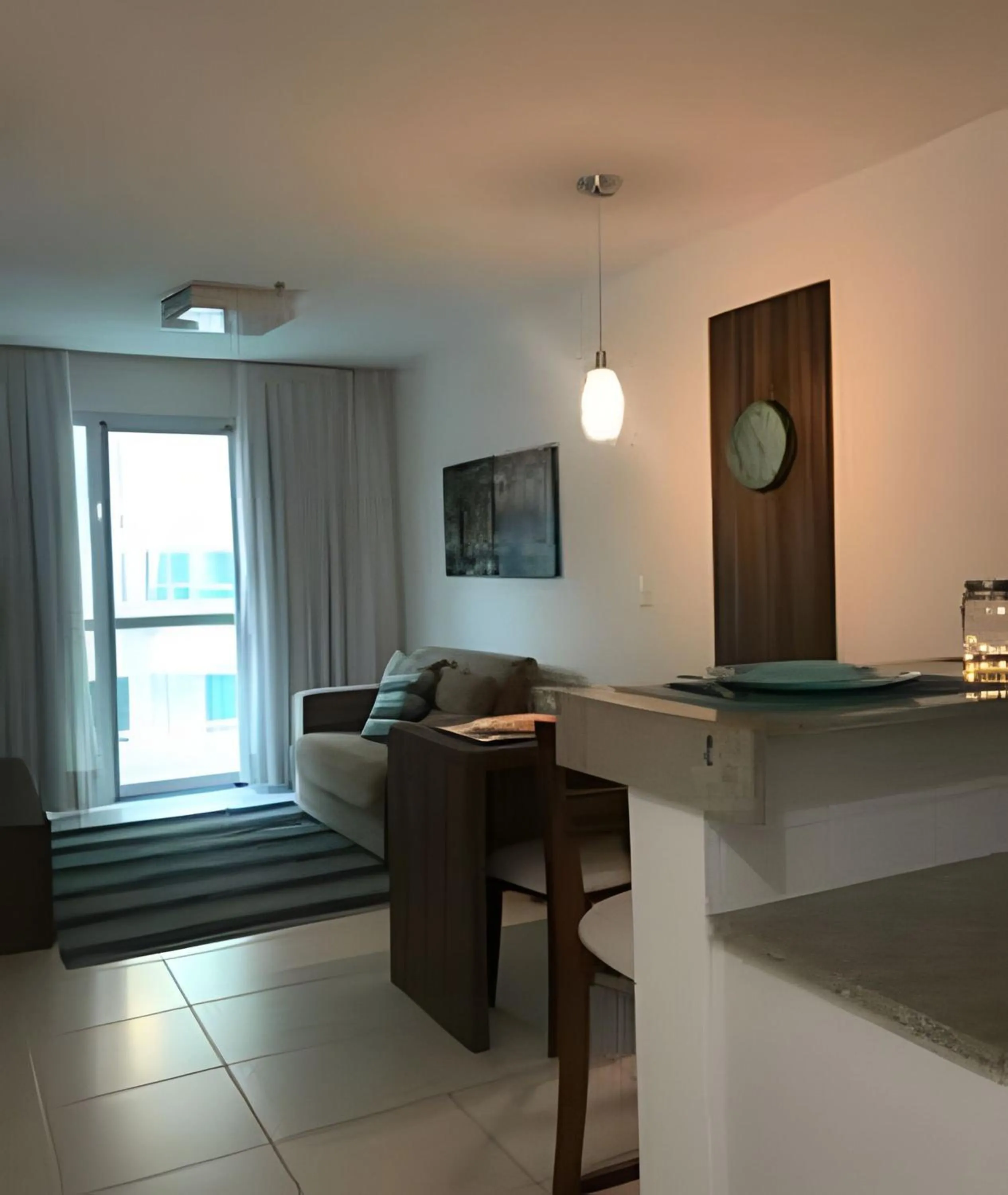 Living room in Flat Mandai Cabo Frio