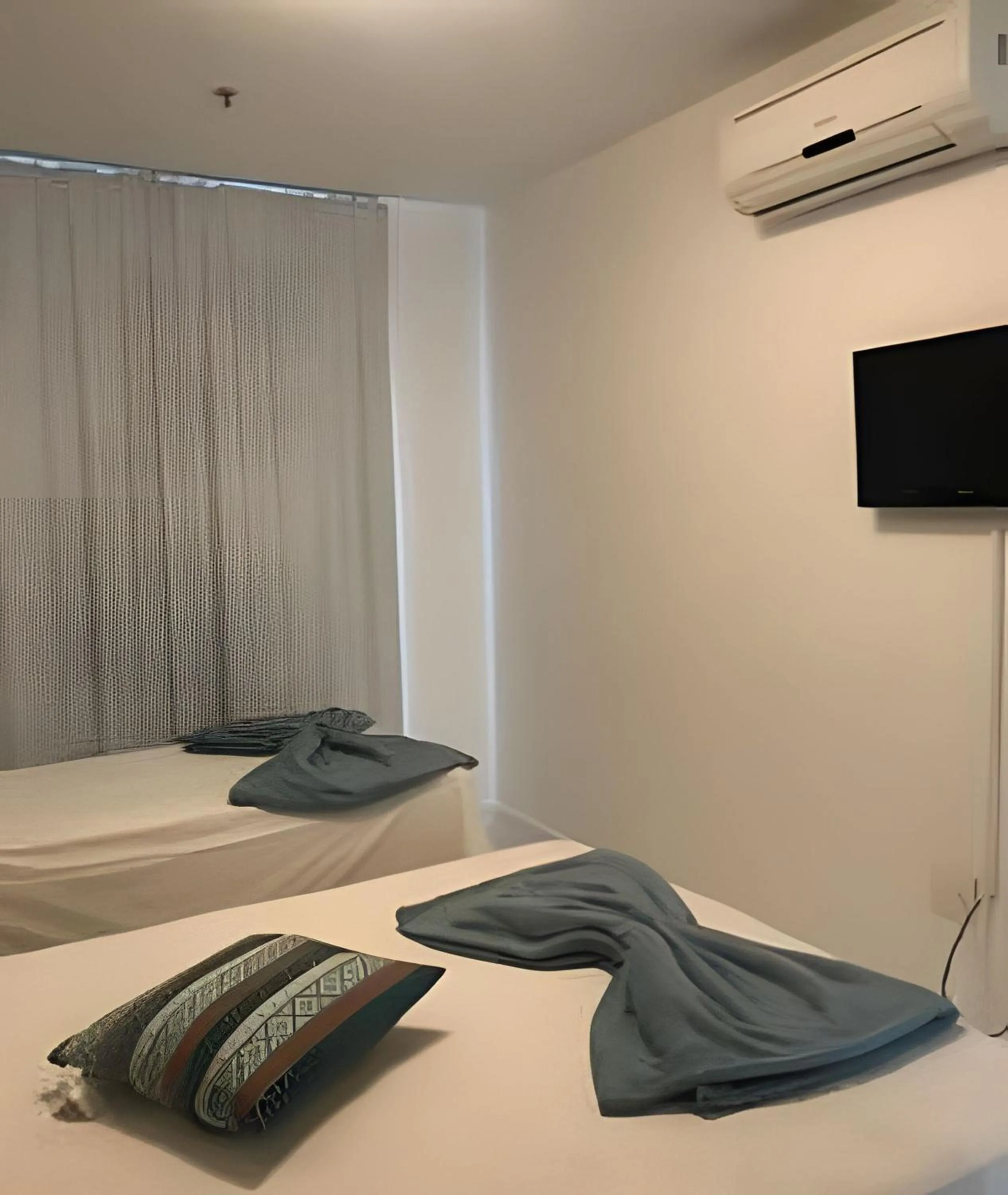 Bedroom, Bed in Flat Mandai Cabo Frio