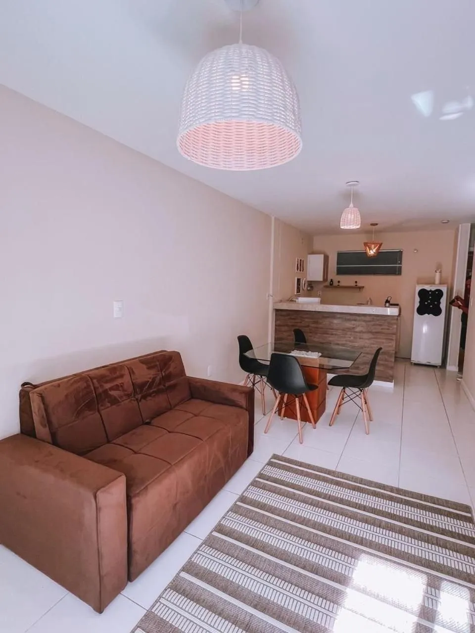 Living room in Flat Mandai Cabo Frio