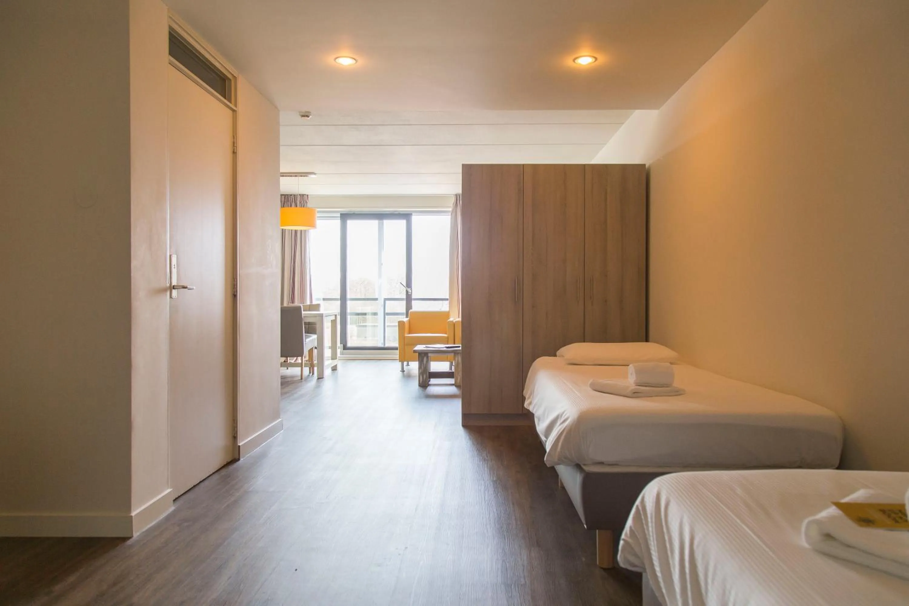 Bed in Strandhotel Vigilante