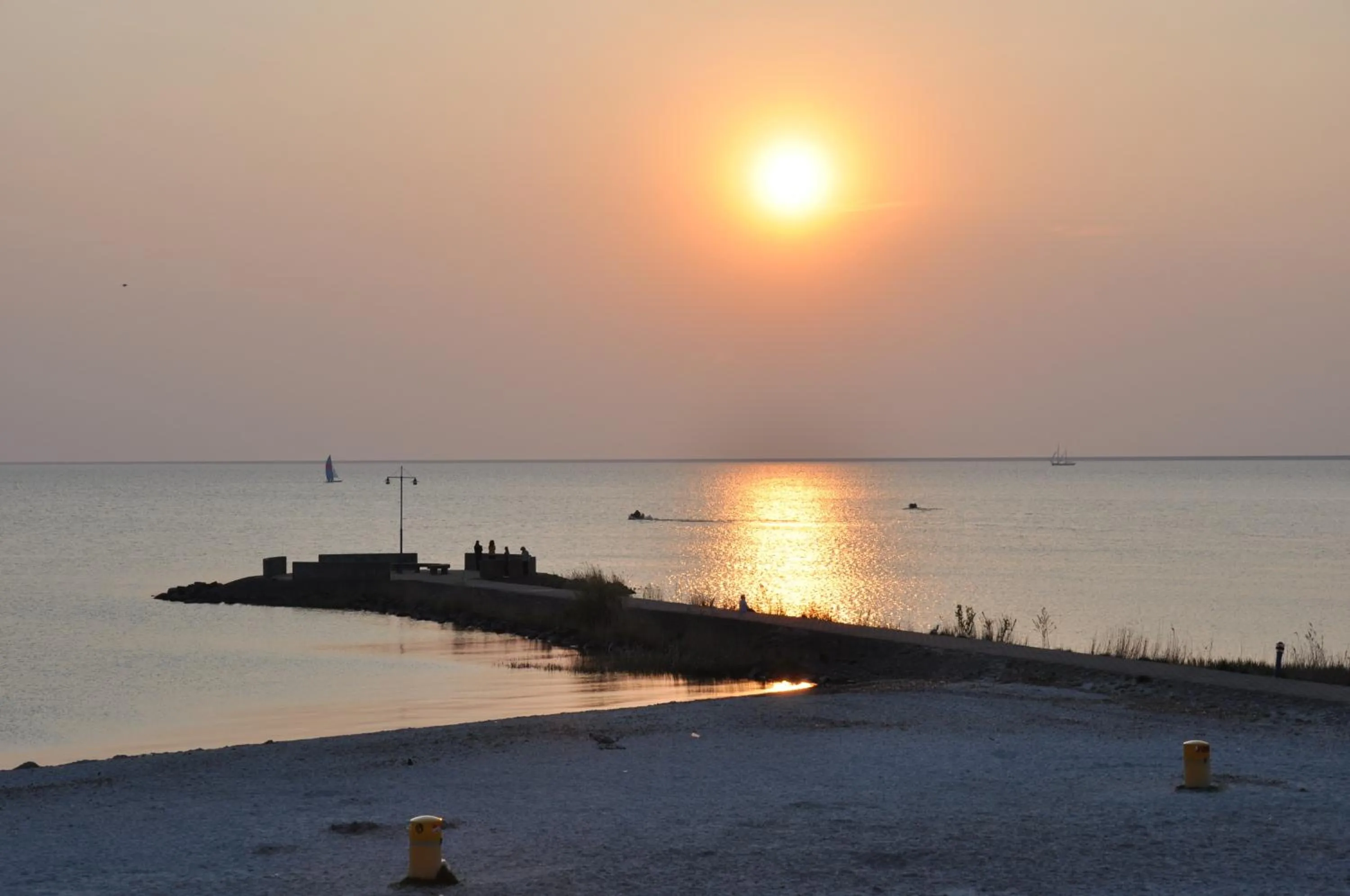 Sunset in Strandhotel Vigilante