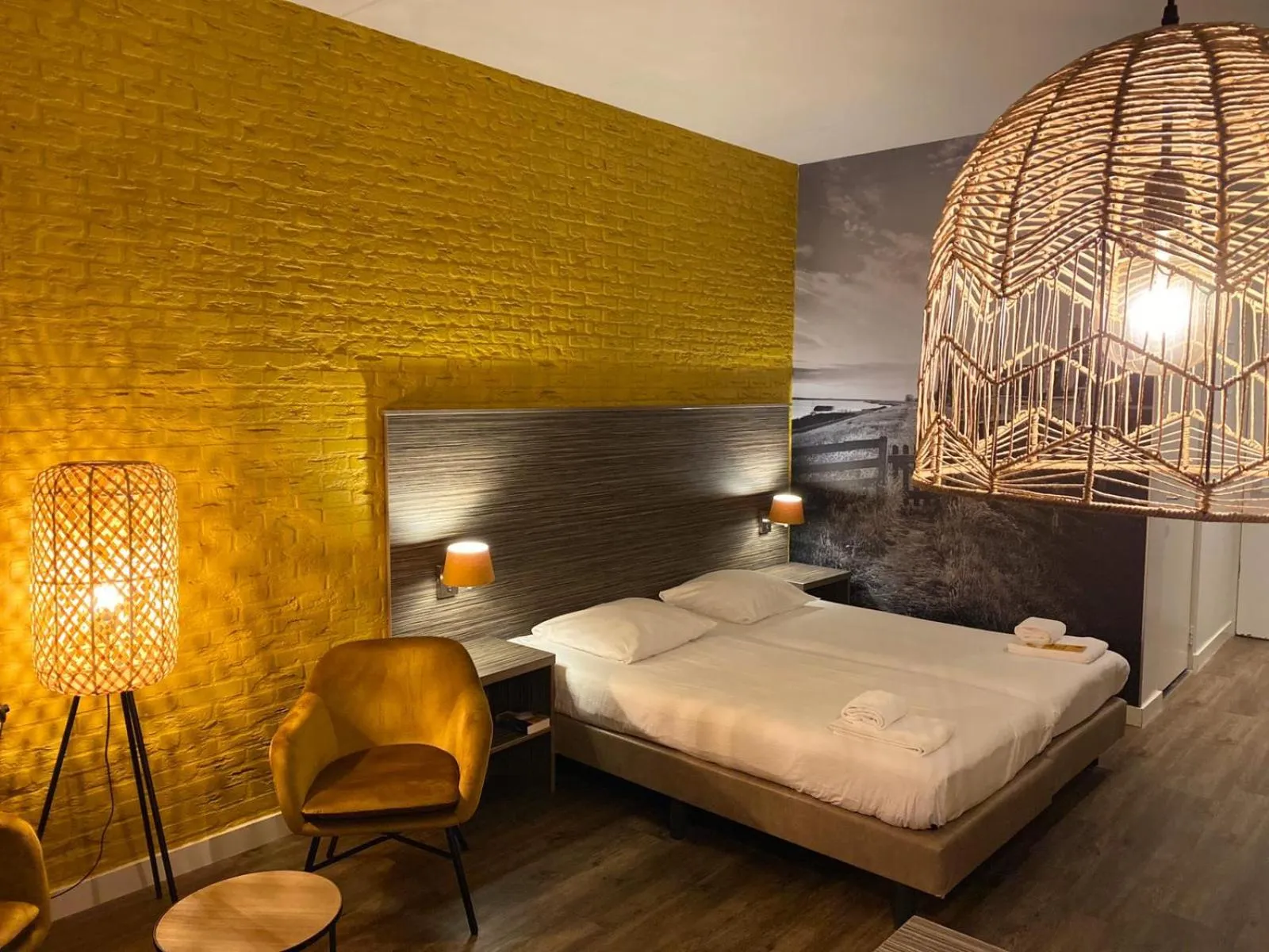 Bed in Strandhotel Vigilante