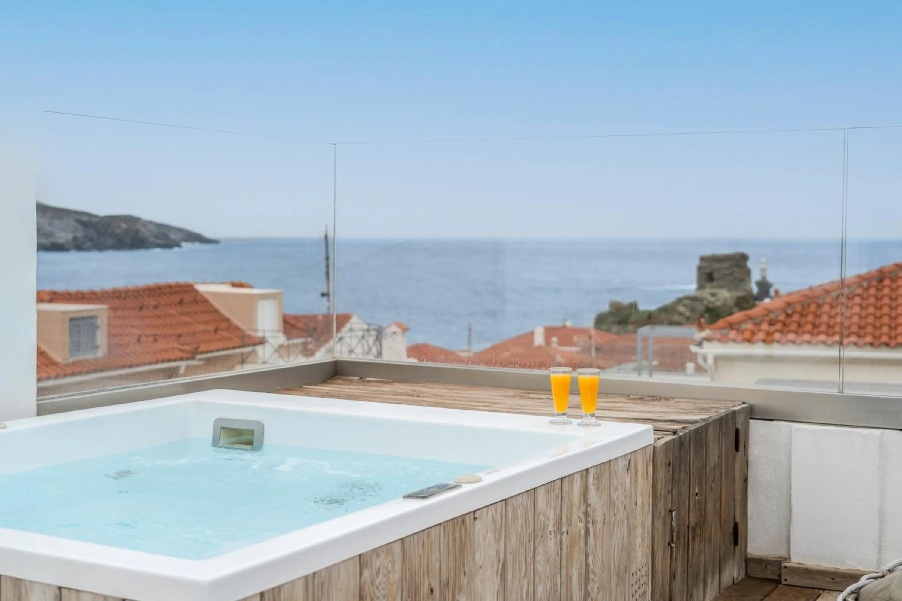 Day in Castel Abaso Boutique Apartments by Explore Andros