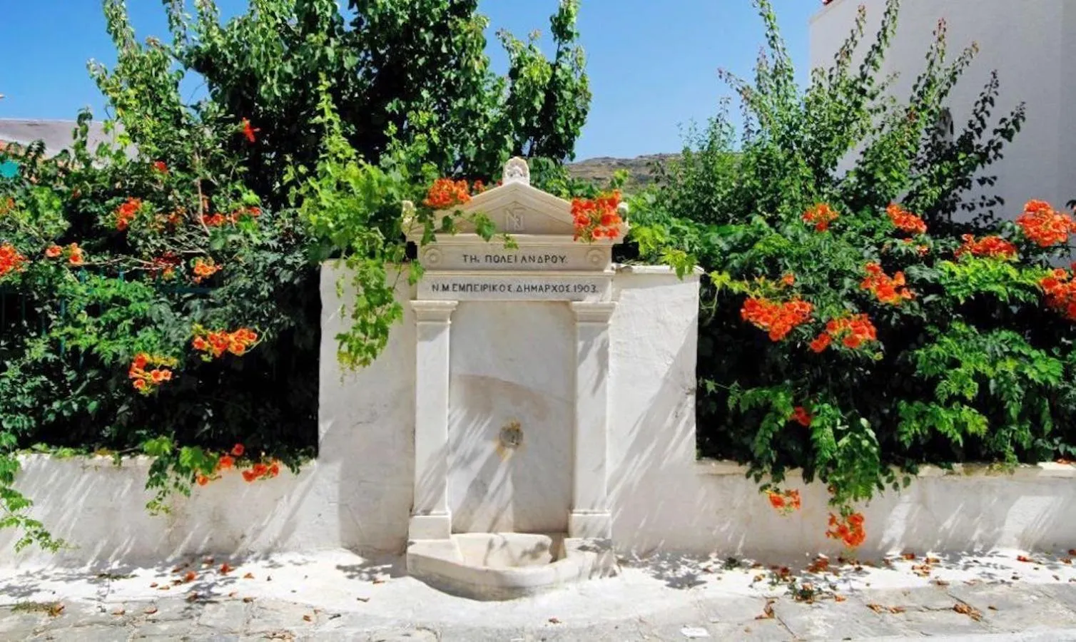 Nearby landmark in Castel Abaso Boutique Apartments by Explore Andros