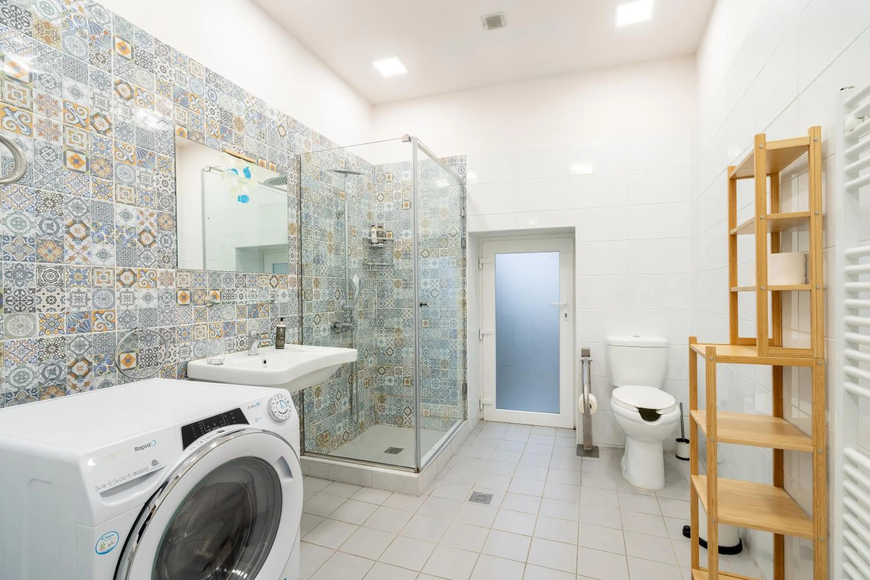 Shower in Castel Abaso Boutique Apartments by Explore Andros