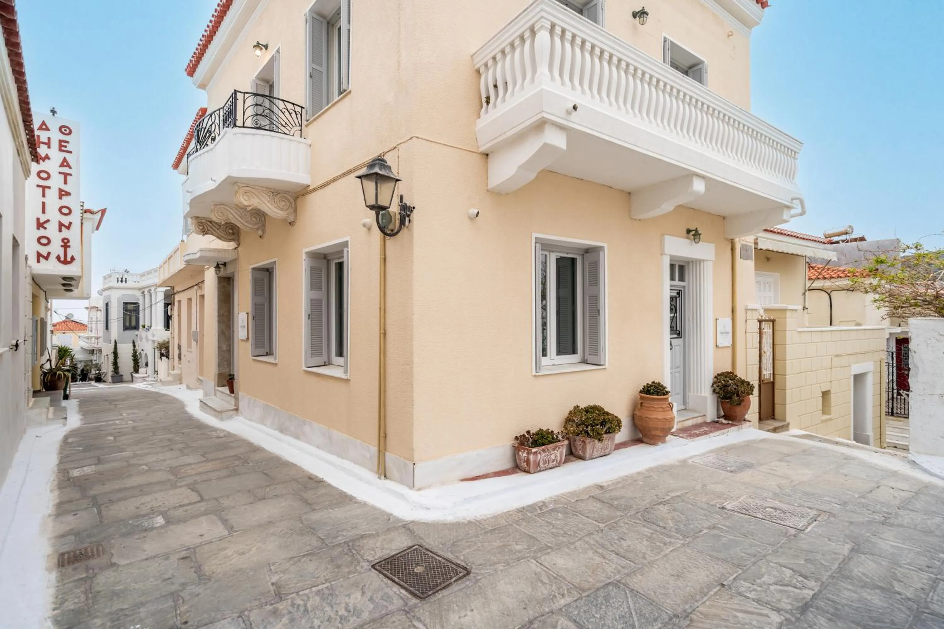 Property building in Castel Abaso Boutique Apartments by Explore Andros