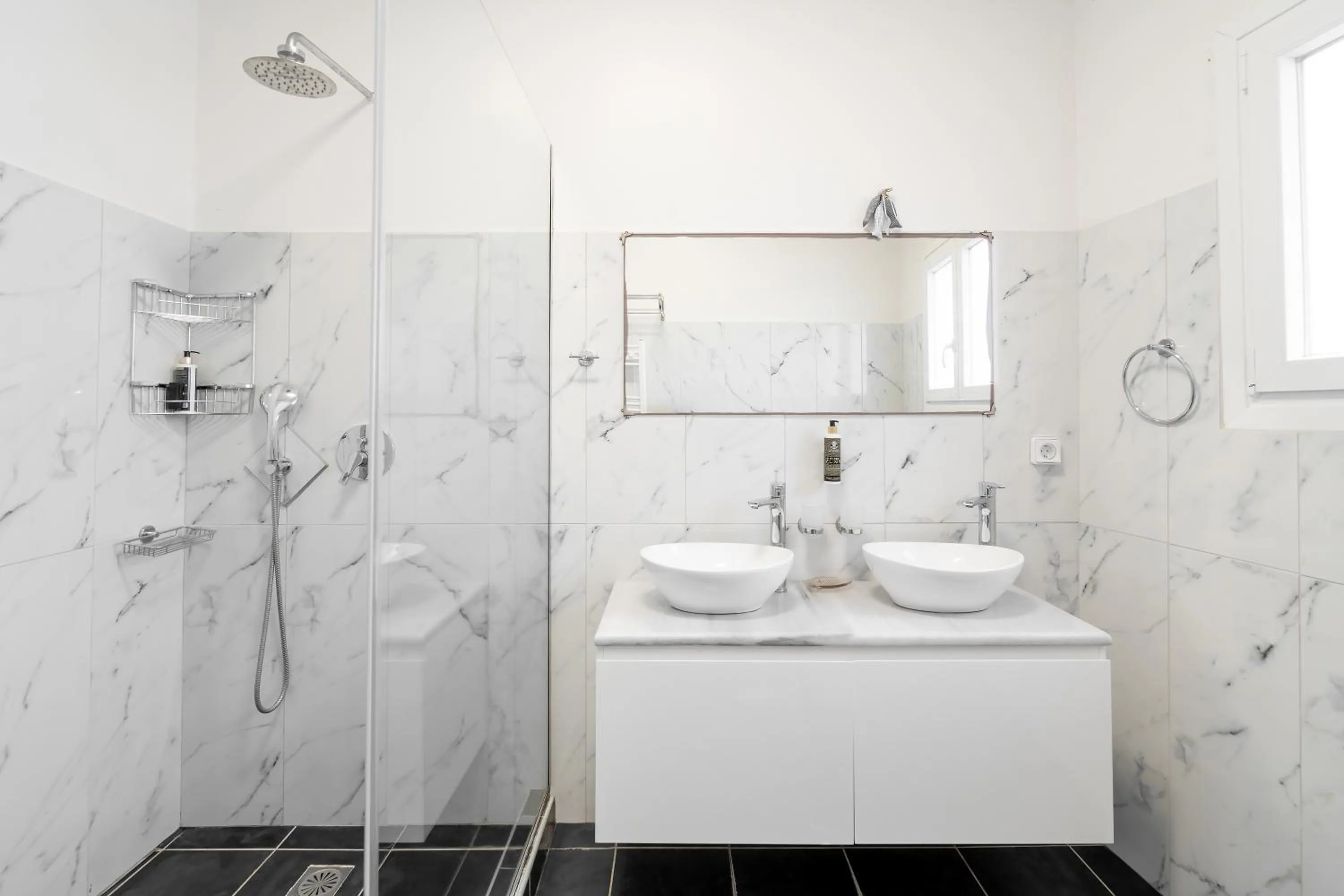 Shower in Castel Abaso Boutique Apartments by Explore Andros