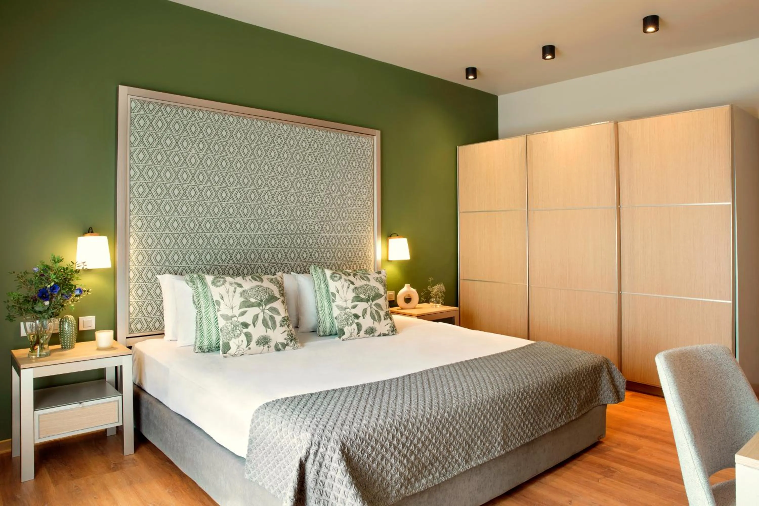 Bed in Zeus Essence Bucharest Central