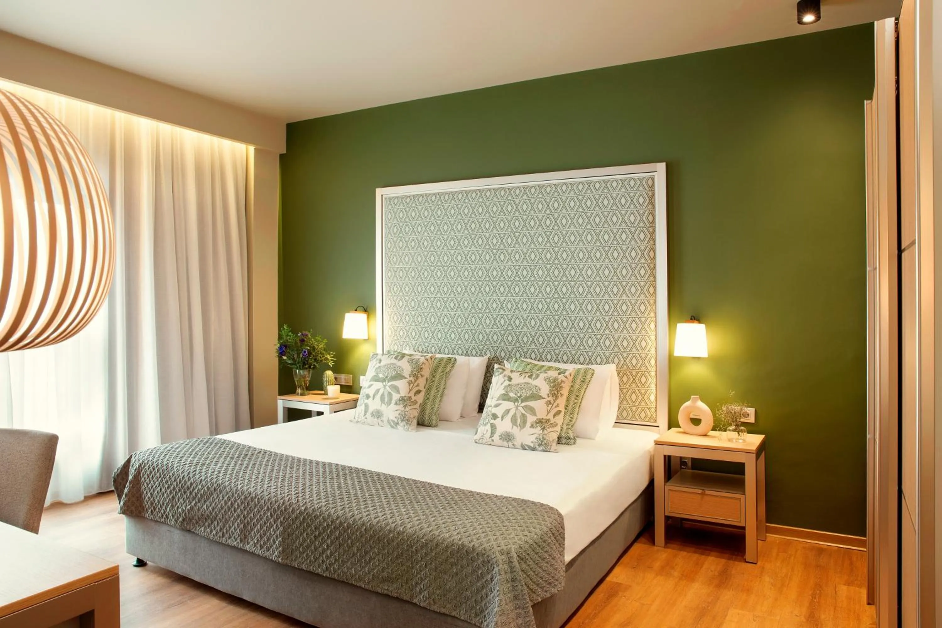 Bed in Zeus Essence Bucharest Central