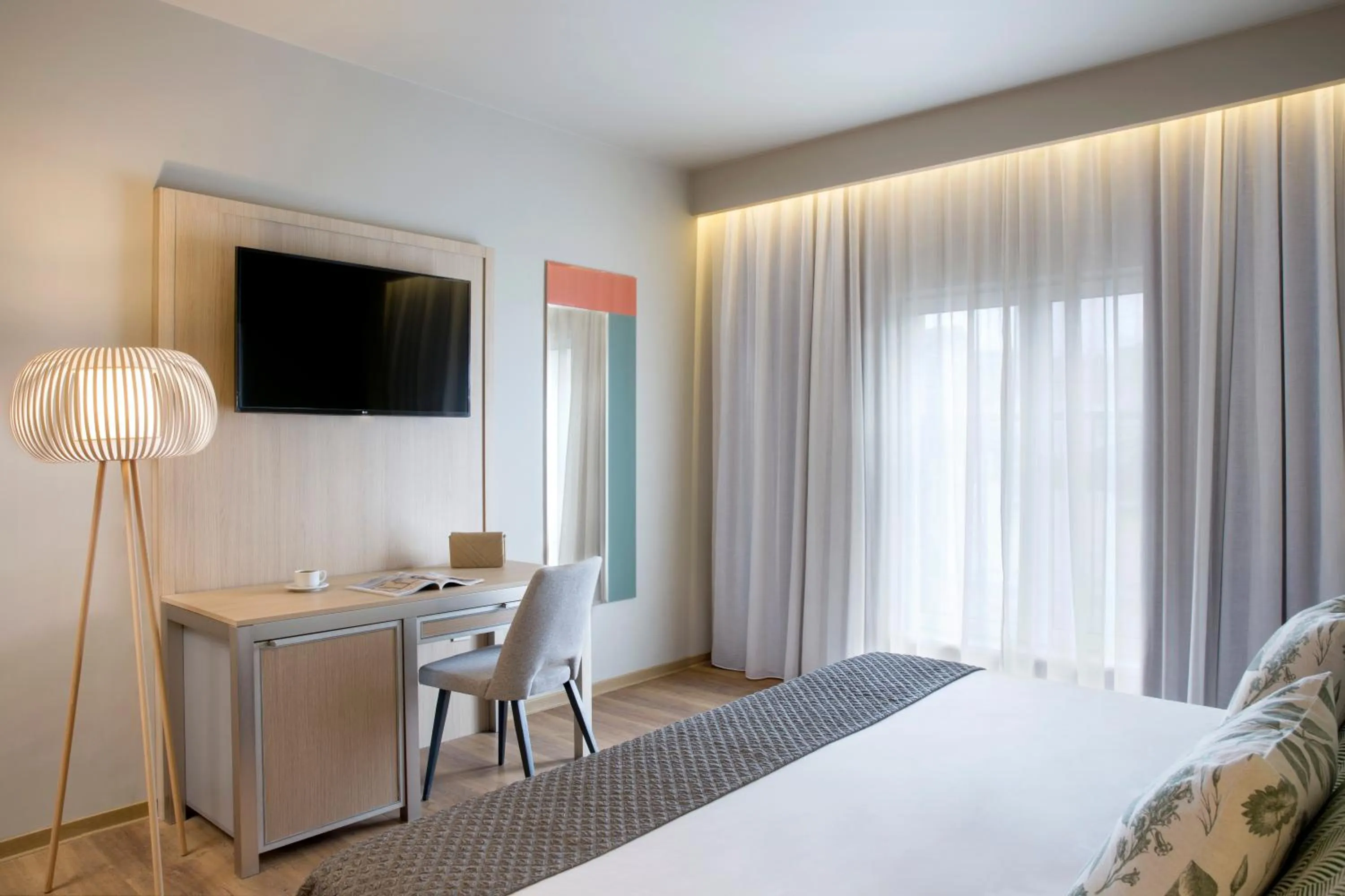 Decorative detail, Bed in Central Hotel, Trademark Collection by Wyndham