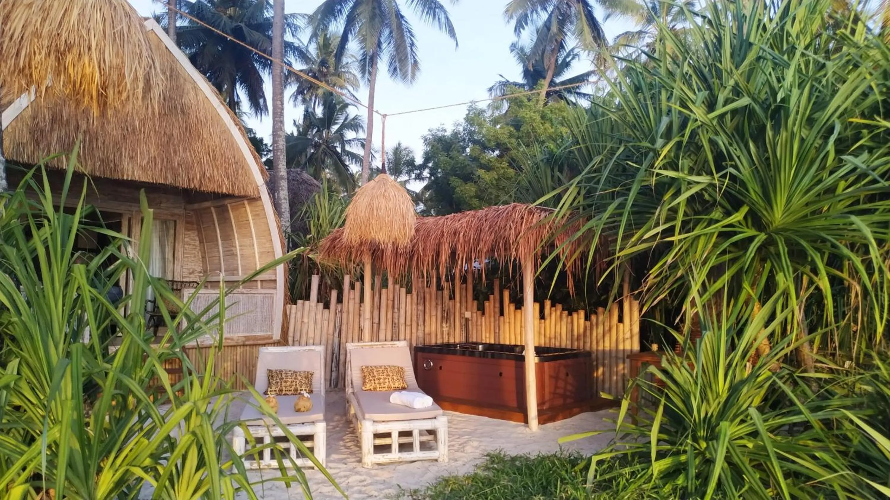 Garden in Karamba Eco Boutique Hotel