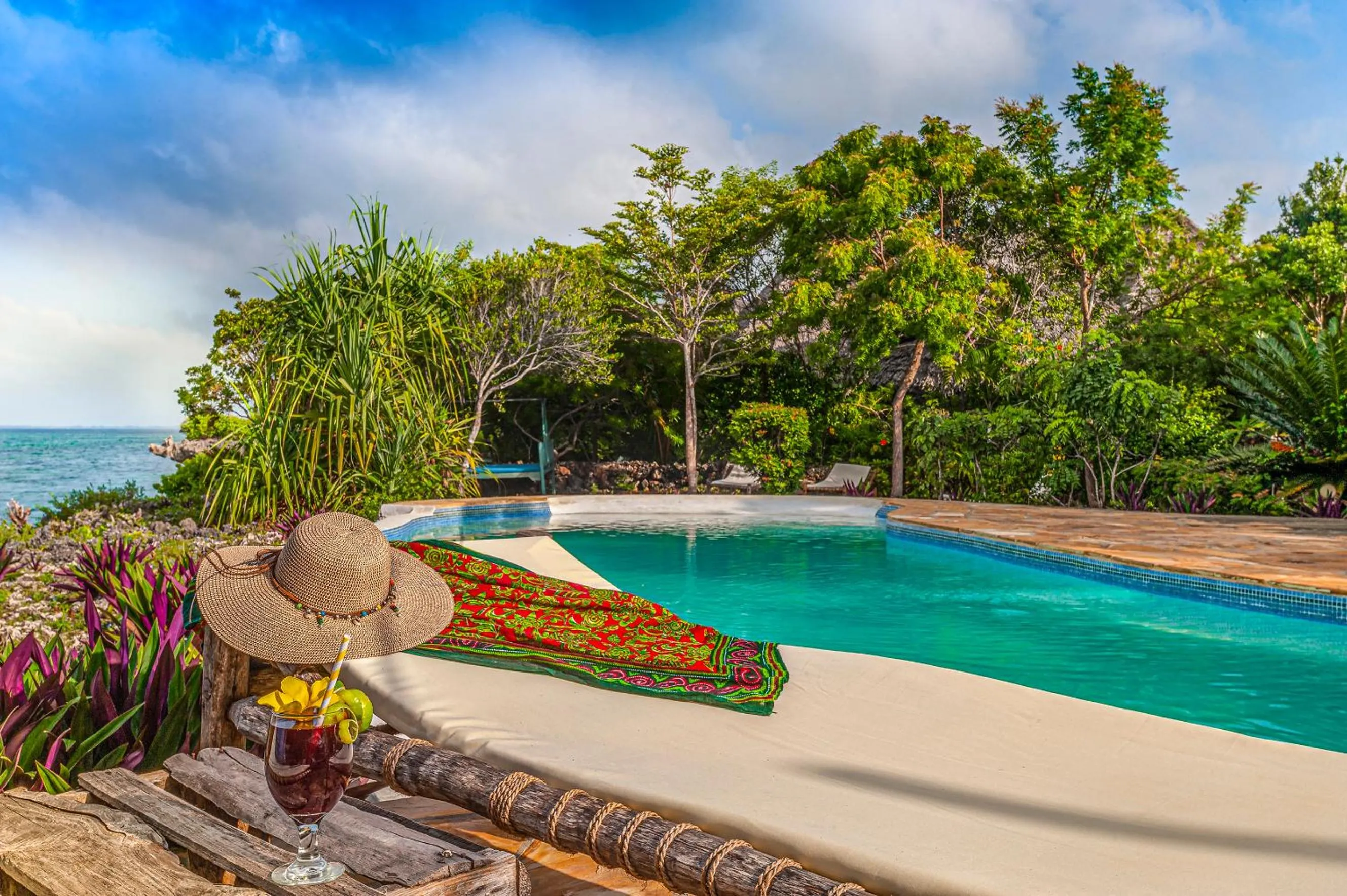 Swimming pool in Karamba Eco Boutique Hotel