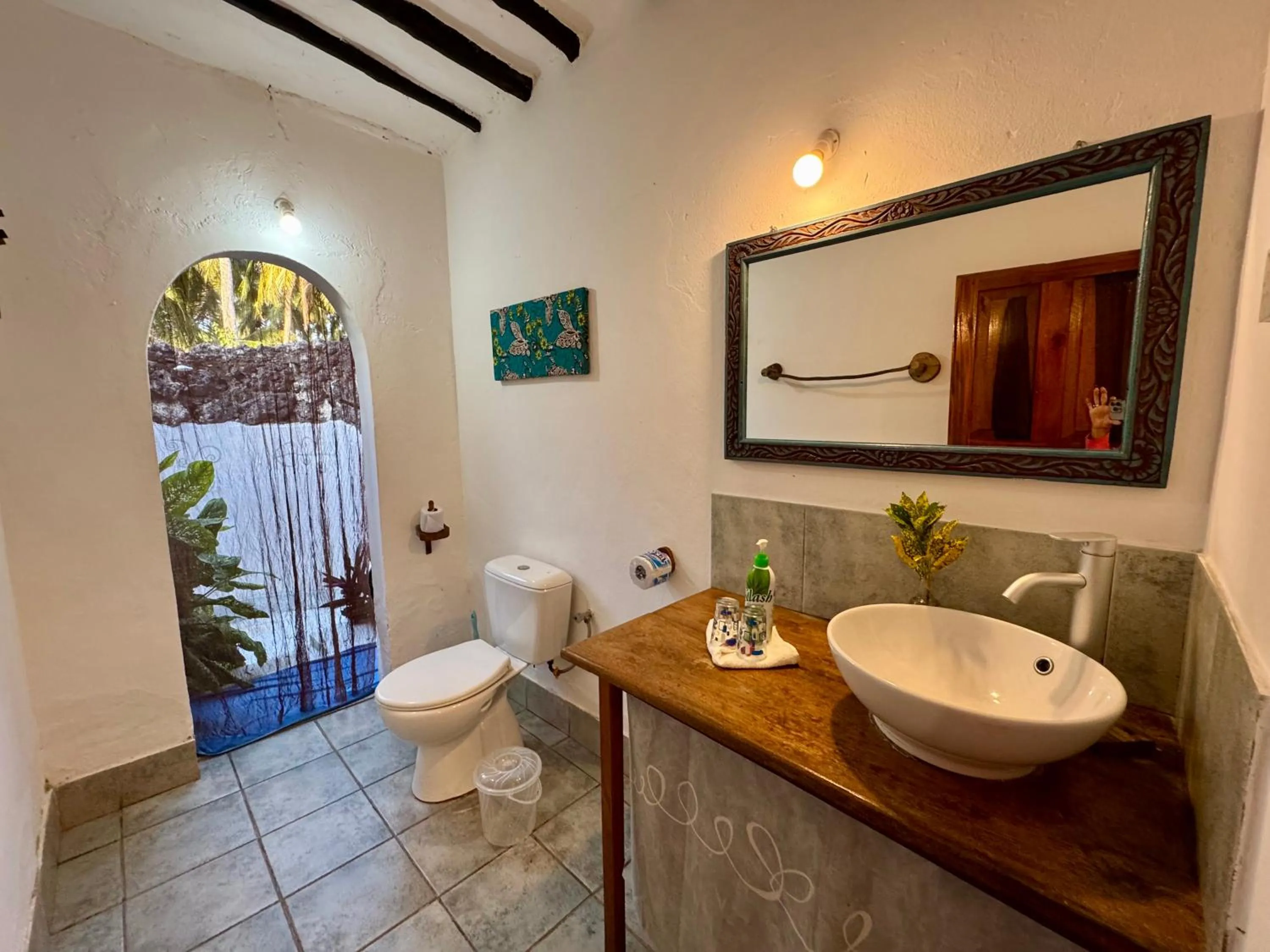 Bathroom in Karamba Eco Boutique Hotel
