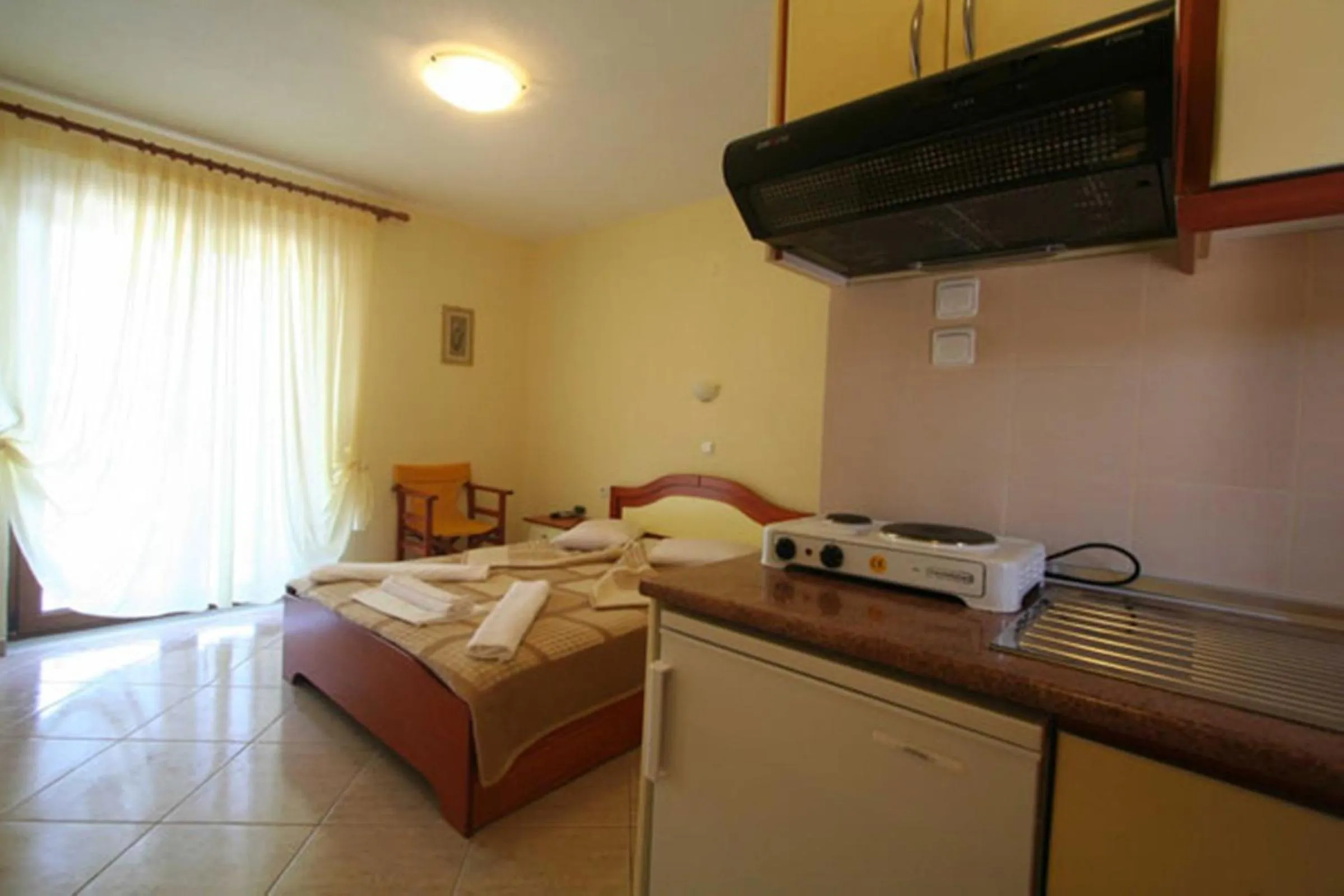 Bed in Studios Alexandros