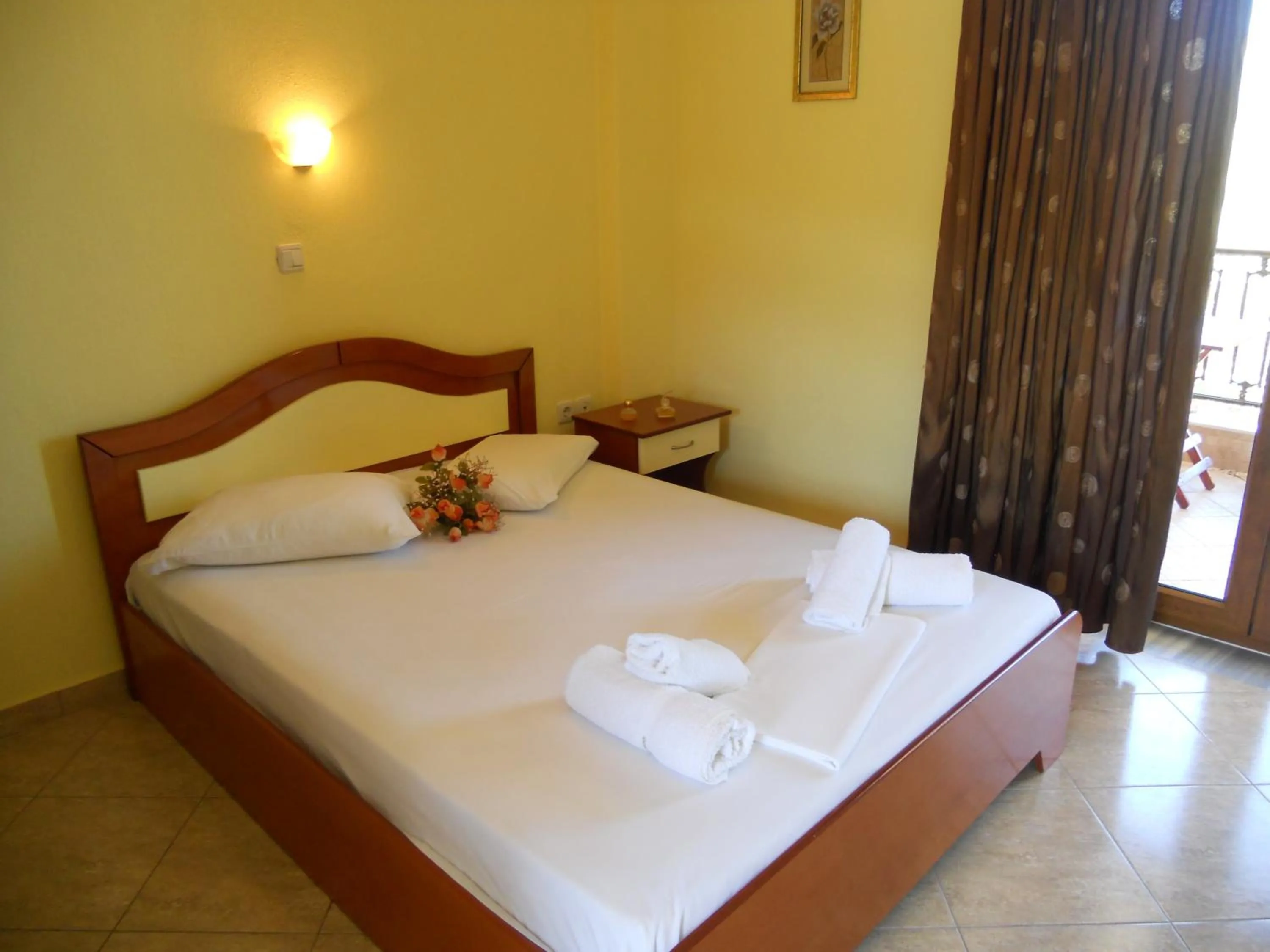 Bed in Studios Alexandros