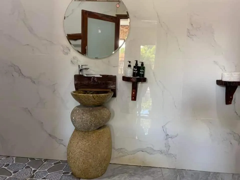 Bathroom in Green Bamboo Lodge Resort