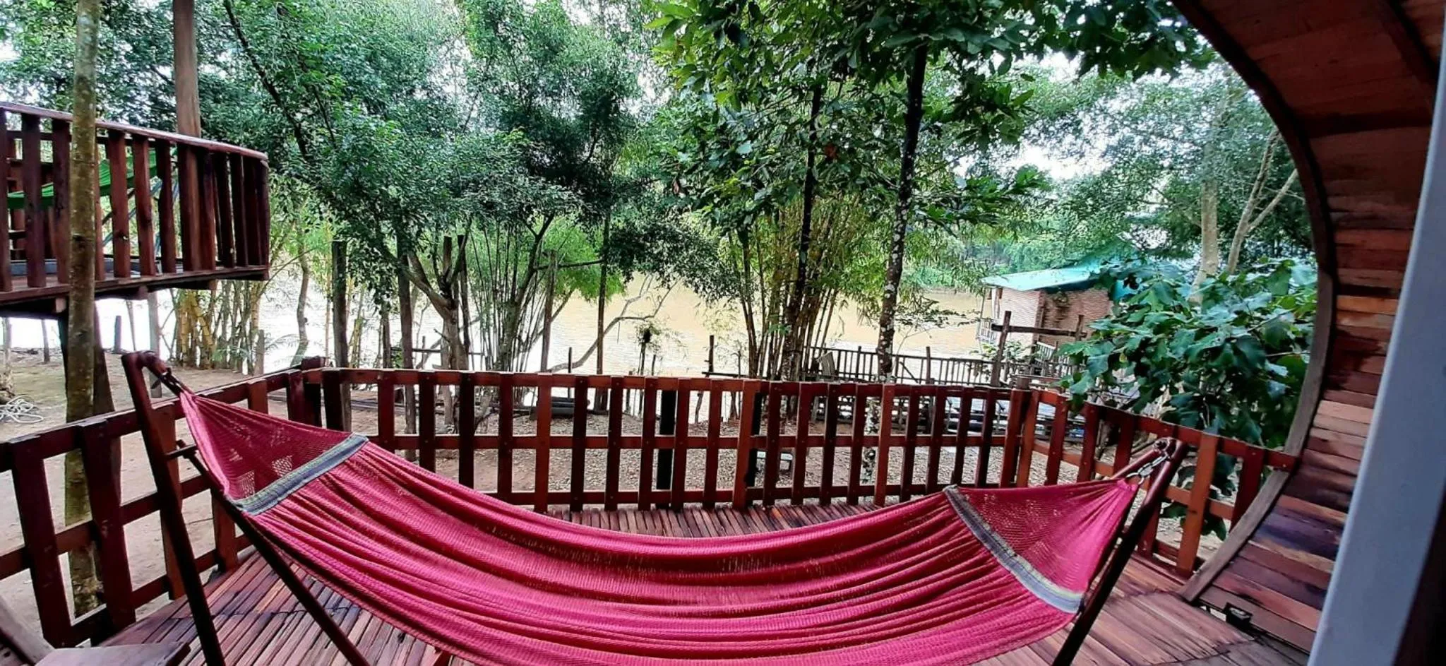 Balcony/Terrace in Green Bamboo Lodge Resort