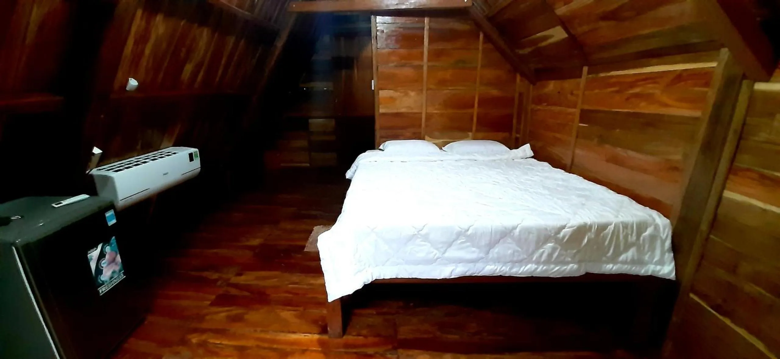 Bed in Green Bamboo Lodge Resort