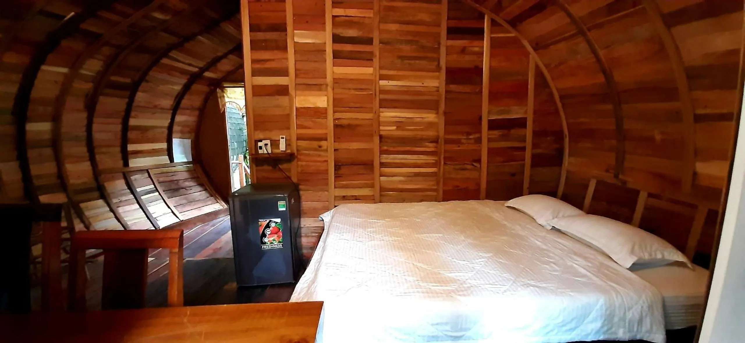 Property building, Bed in Green Bamboo Lodge Resort