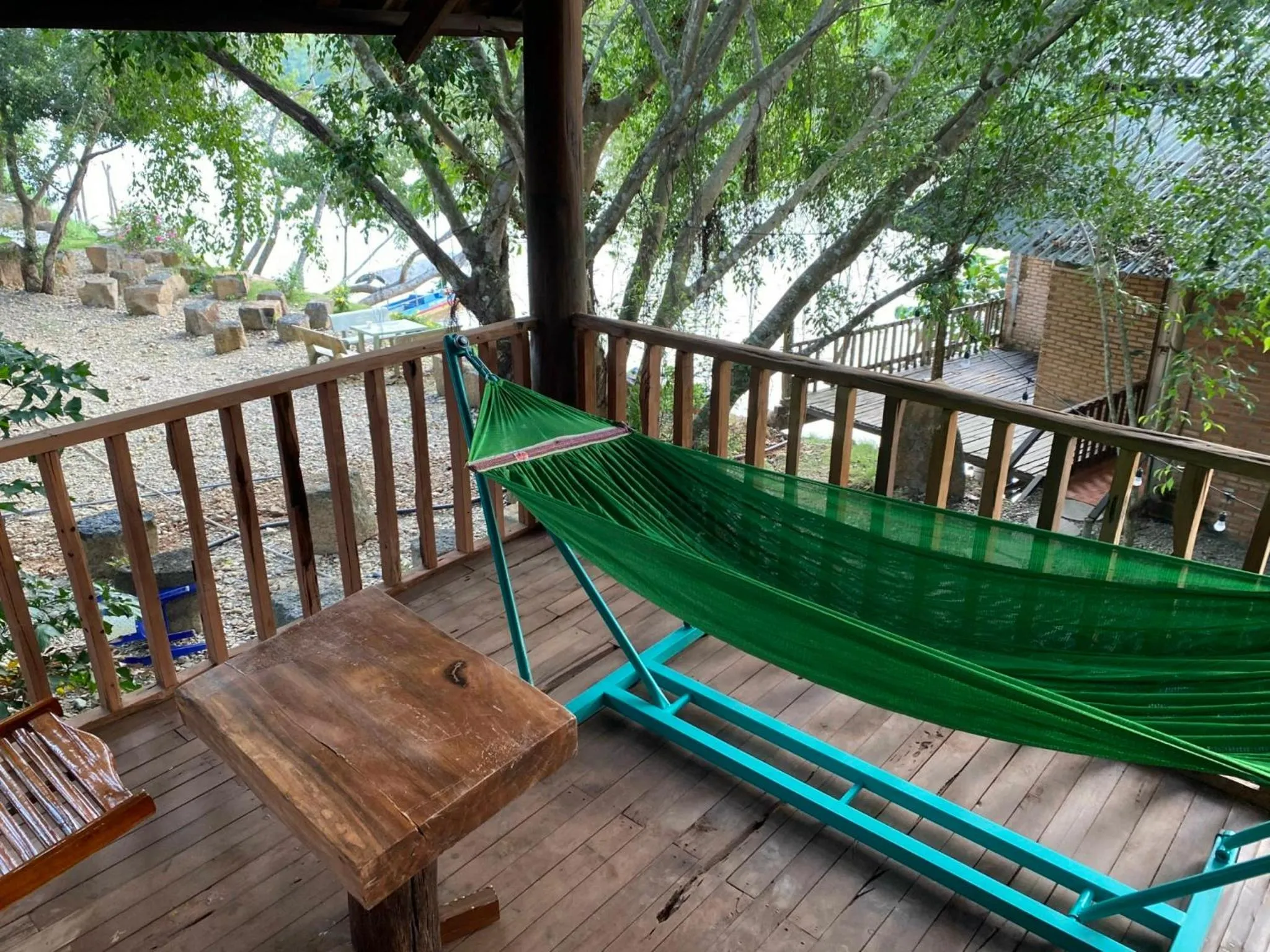 Balcony/Terrace in Green Bamboo Lodge Resort