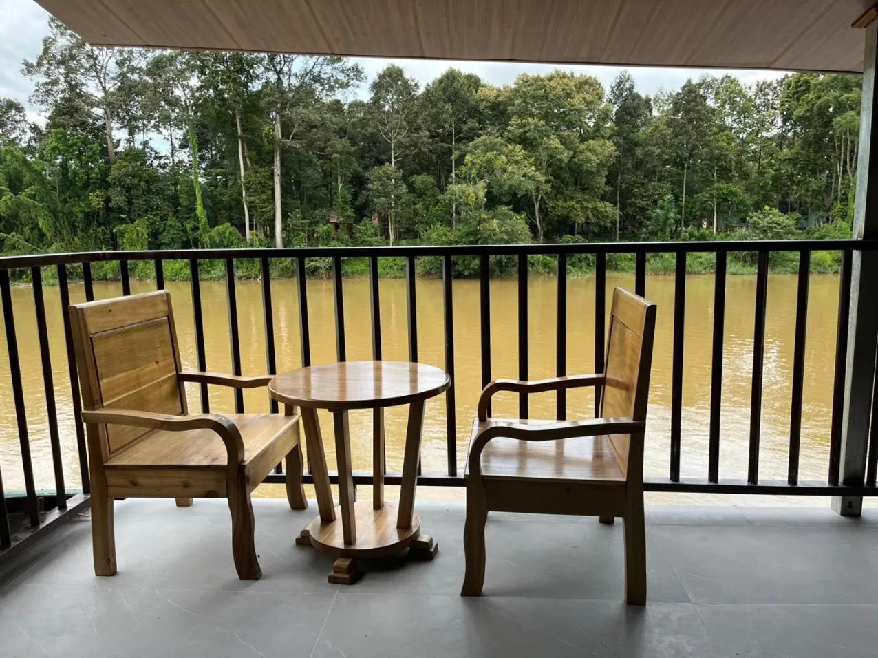 Balcony/Terrace in Green Bamboo Lodge Resort