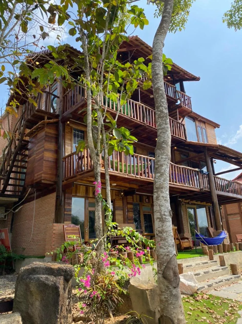 Property building in Green Bamboo Lodge Resort
