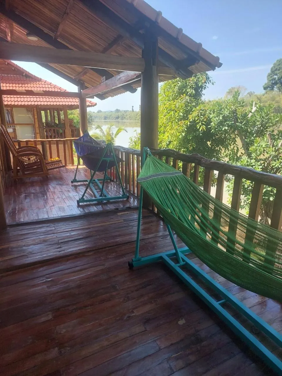 Balcony/Terrace in Green Bamboo Lodge Resort