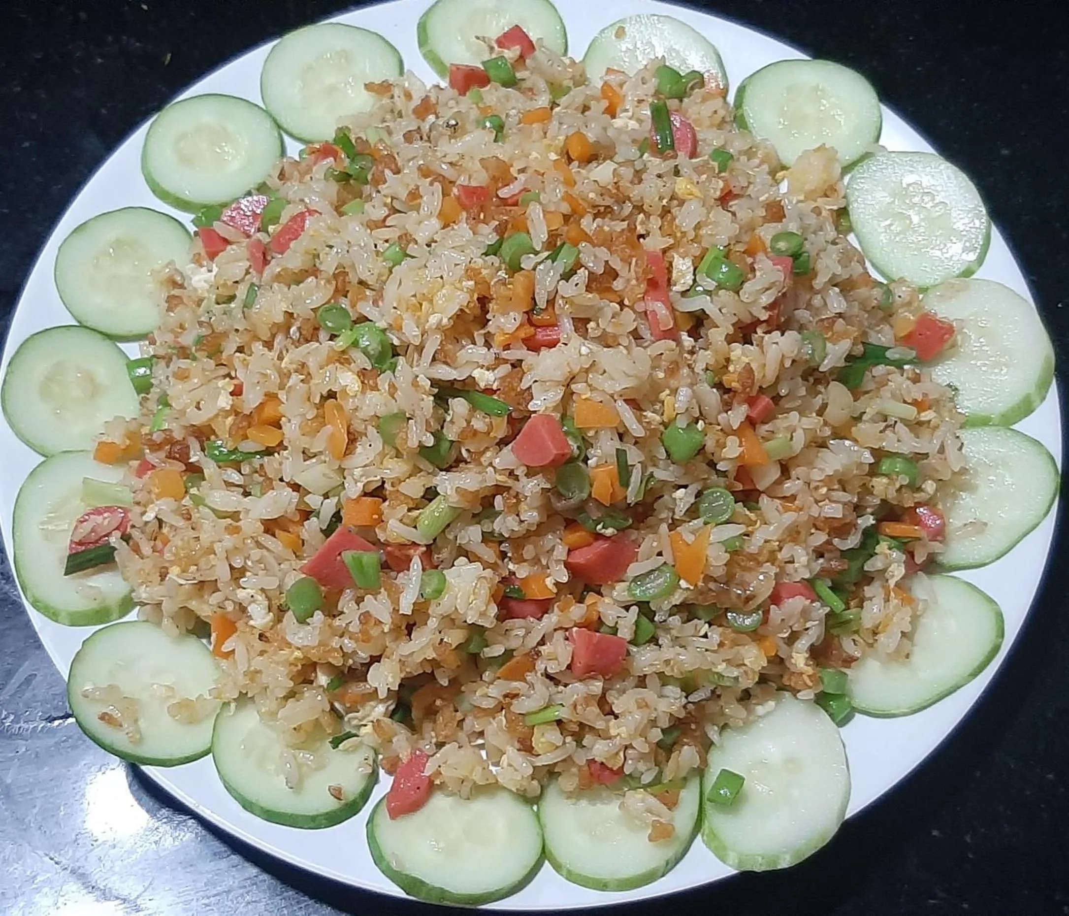 Food in Green Bamboo Lodge Resort