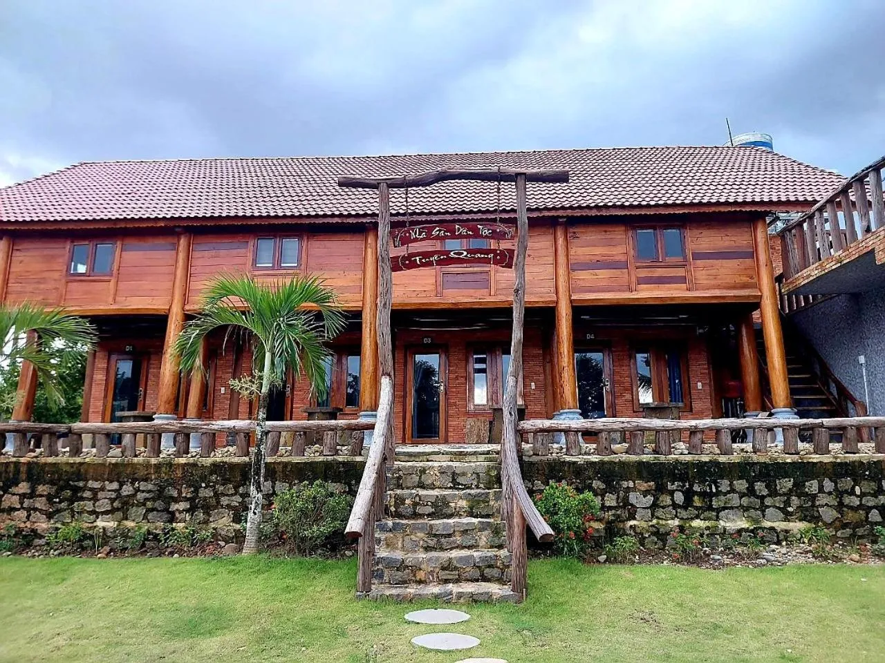 Property building in Green Bamboo Lodge Resort