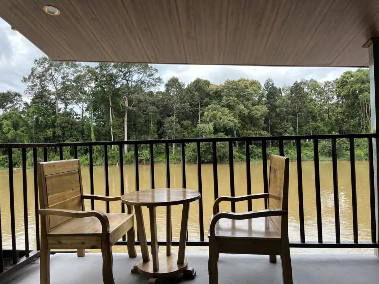 Balcony/Terrace in Green Bamboo Lodge Resort