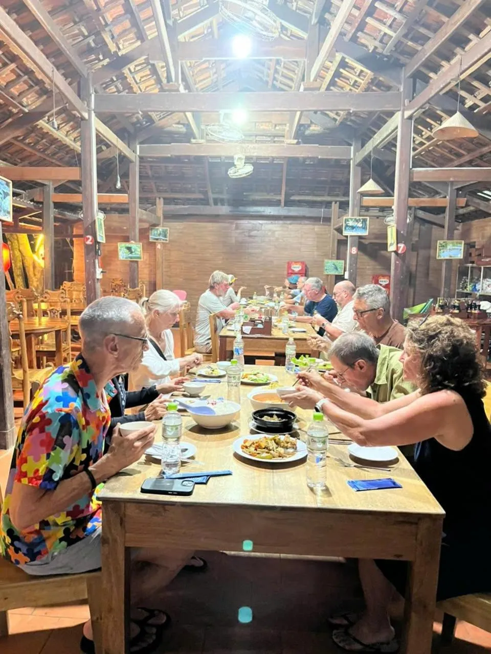 Restaurant/places to eat in Green Bamboo Lodge Resort