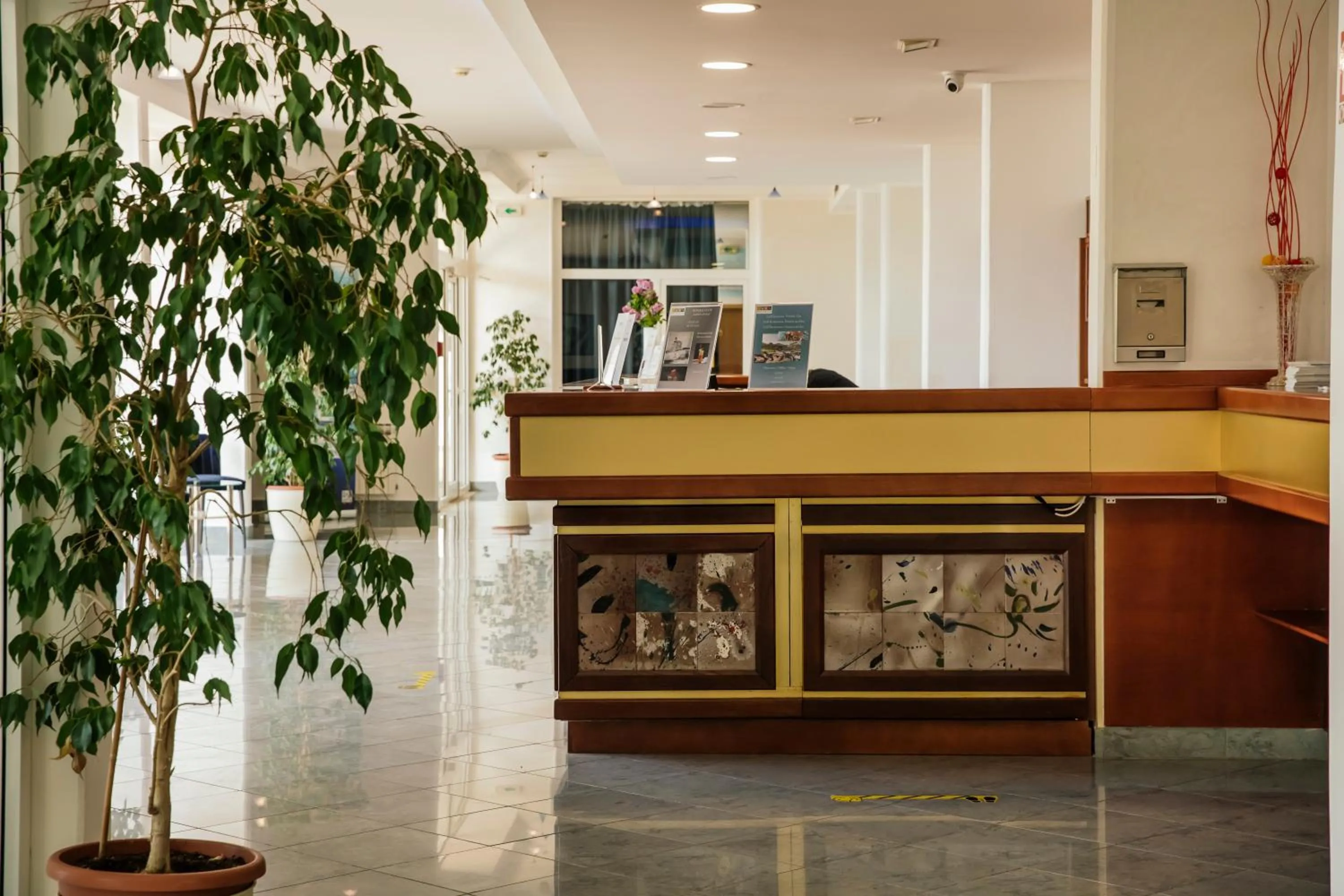 Lobby or reception in MASLINICA Mimosa Lido Palace Hotel