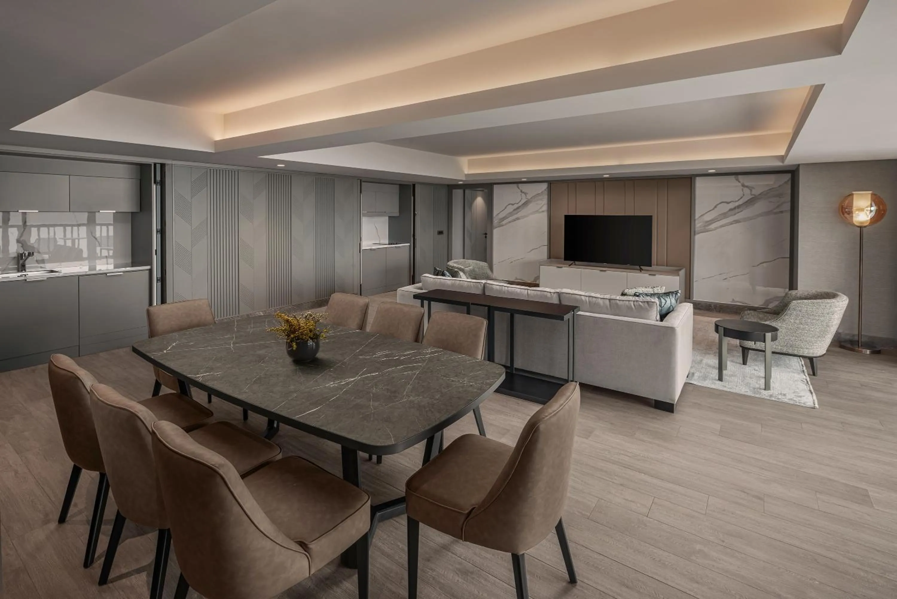 Seating area in NG Phaselis Bay