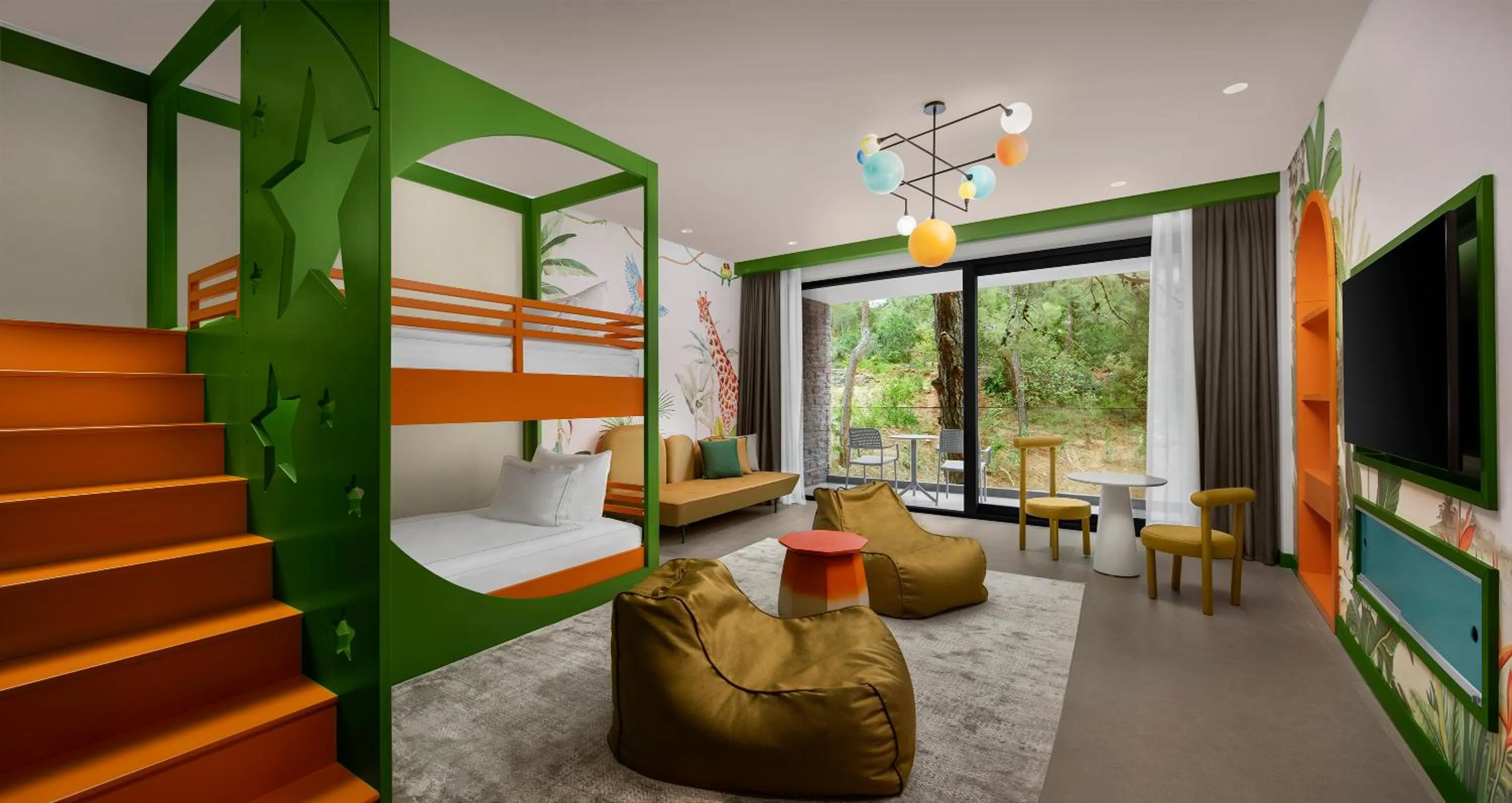 children, Bed in NG Phaselis Bay