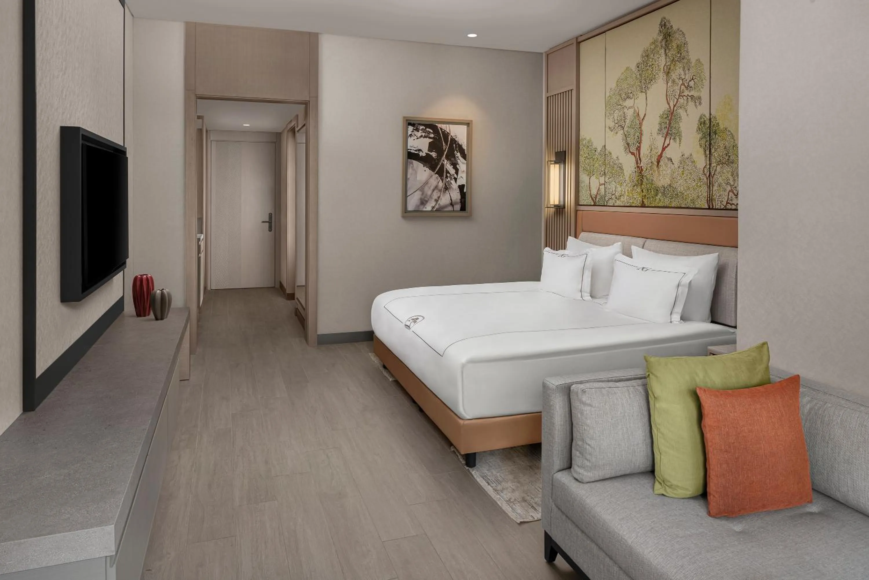 Bed in NG Phaselis Bay