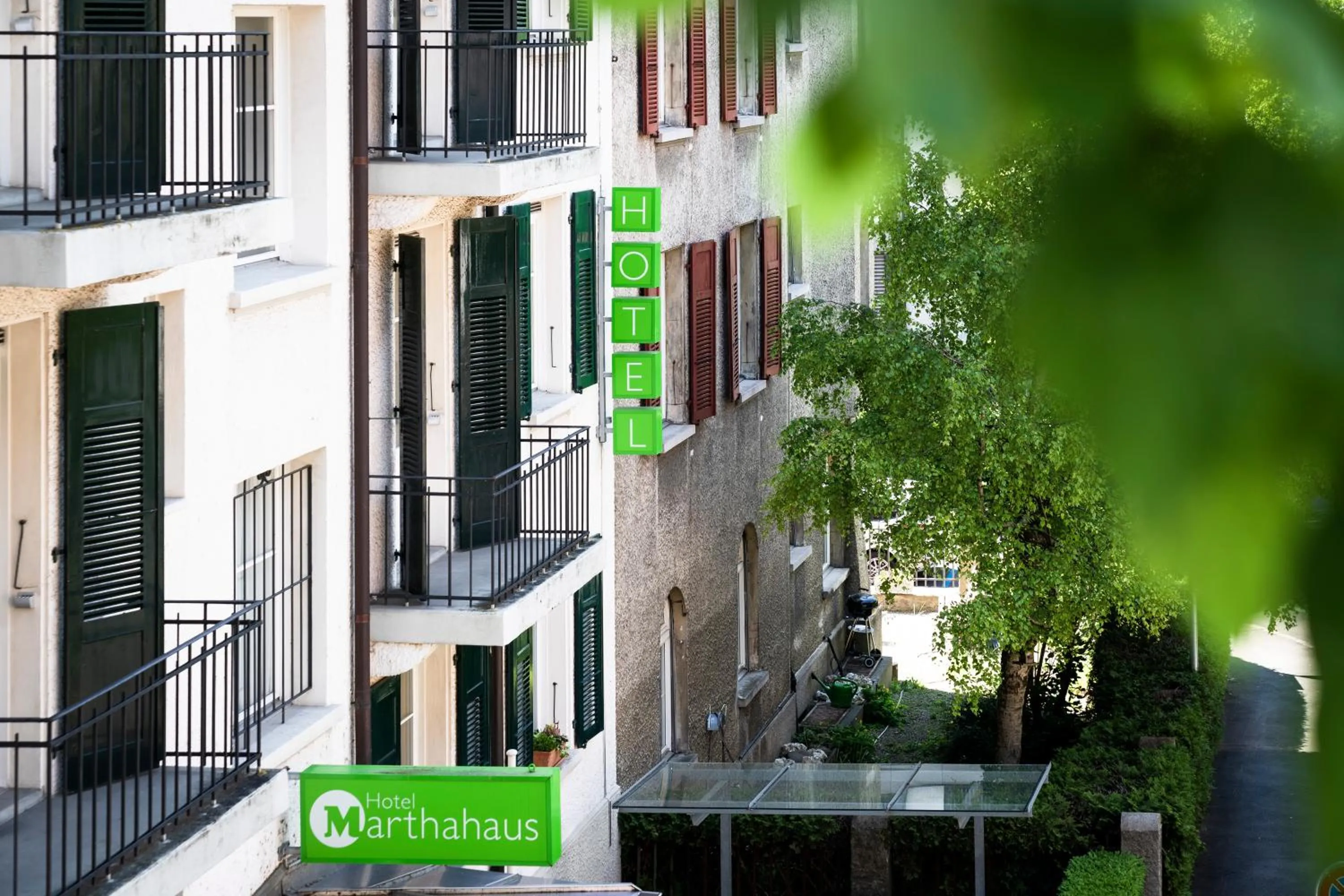 Property building in Hotel Marthahaus