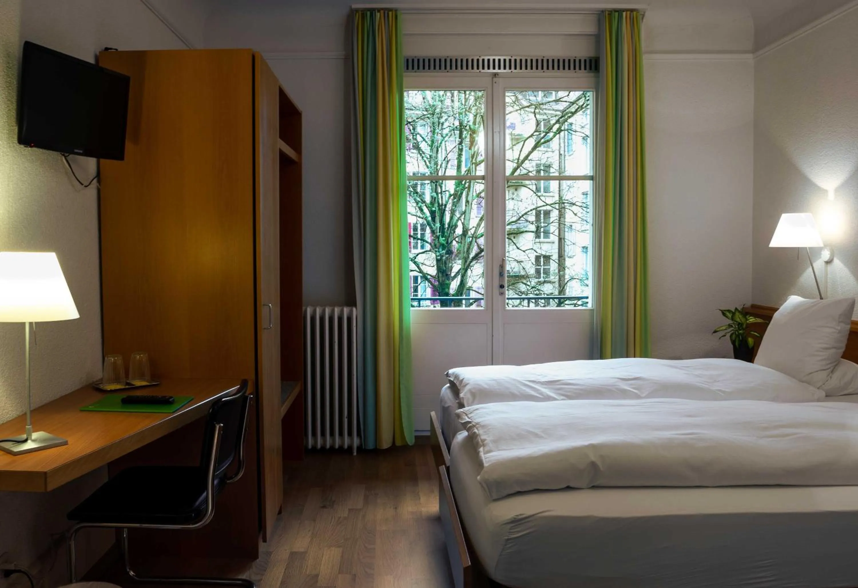 TV and multimedia, Bed in Hotel Marthahaus